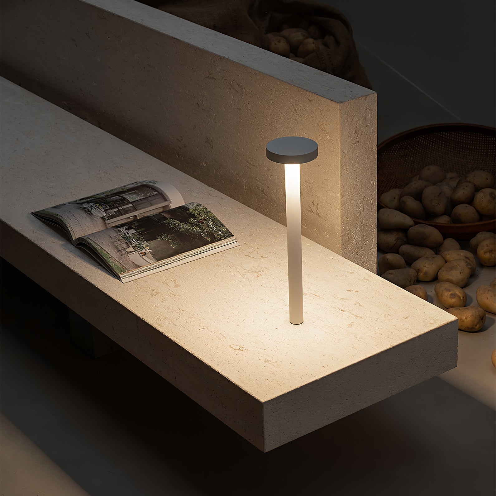 Tetatet Built-in Battery Table Lamp - Lumpaz