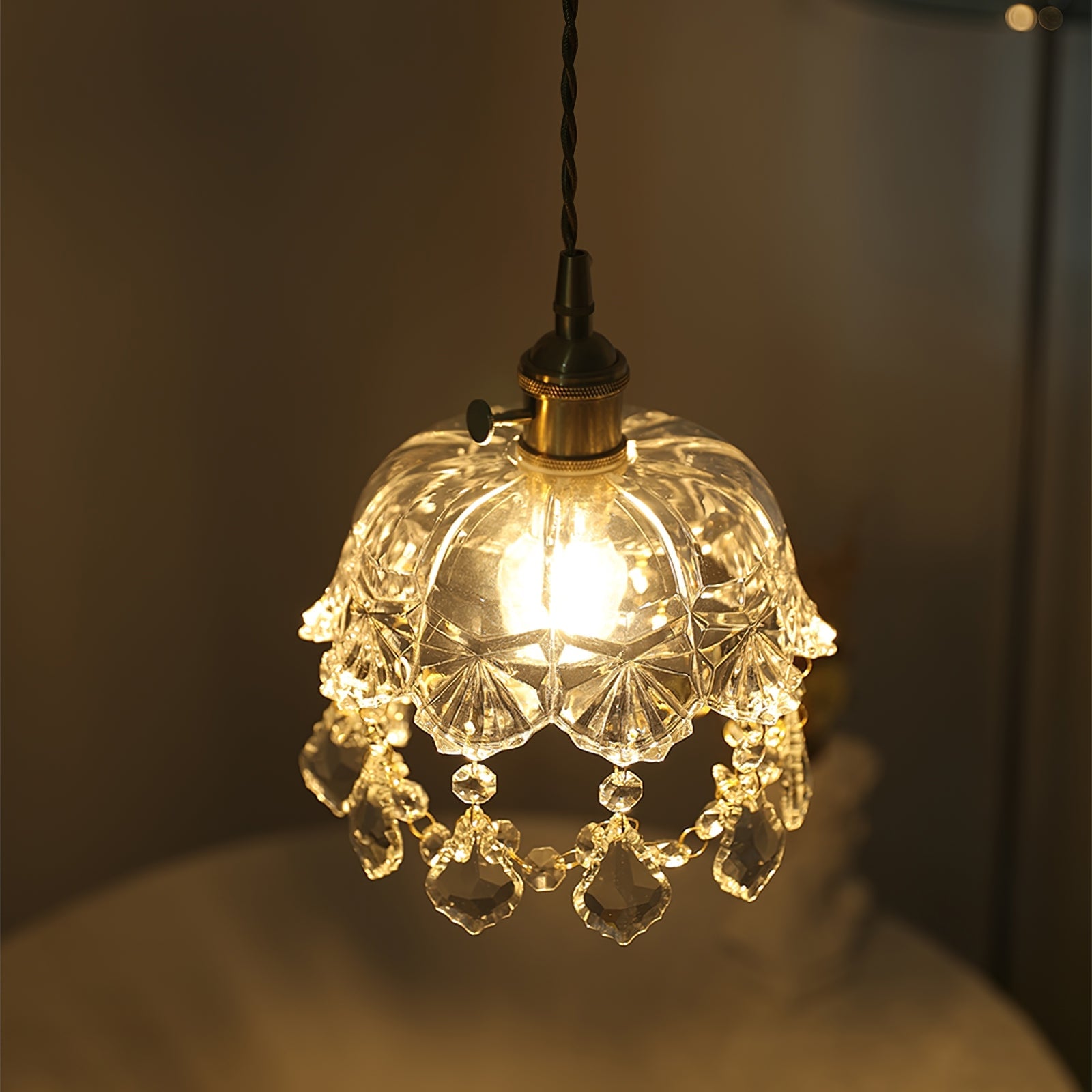 Glass Jewel Pendant Light - Lumpaz
