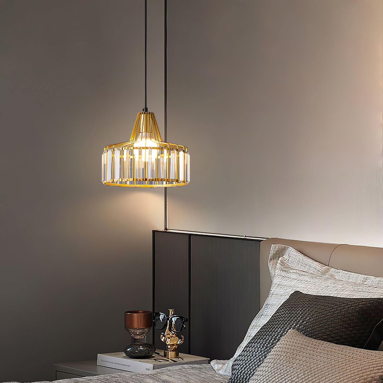 Bruckner Crystal Pendant Lamp - Lumpaz