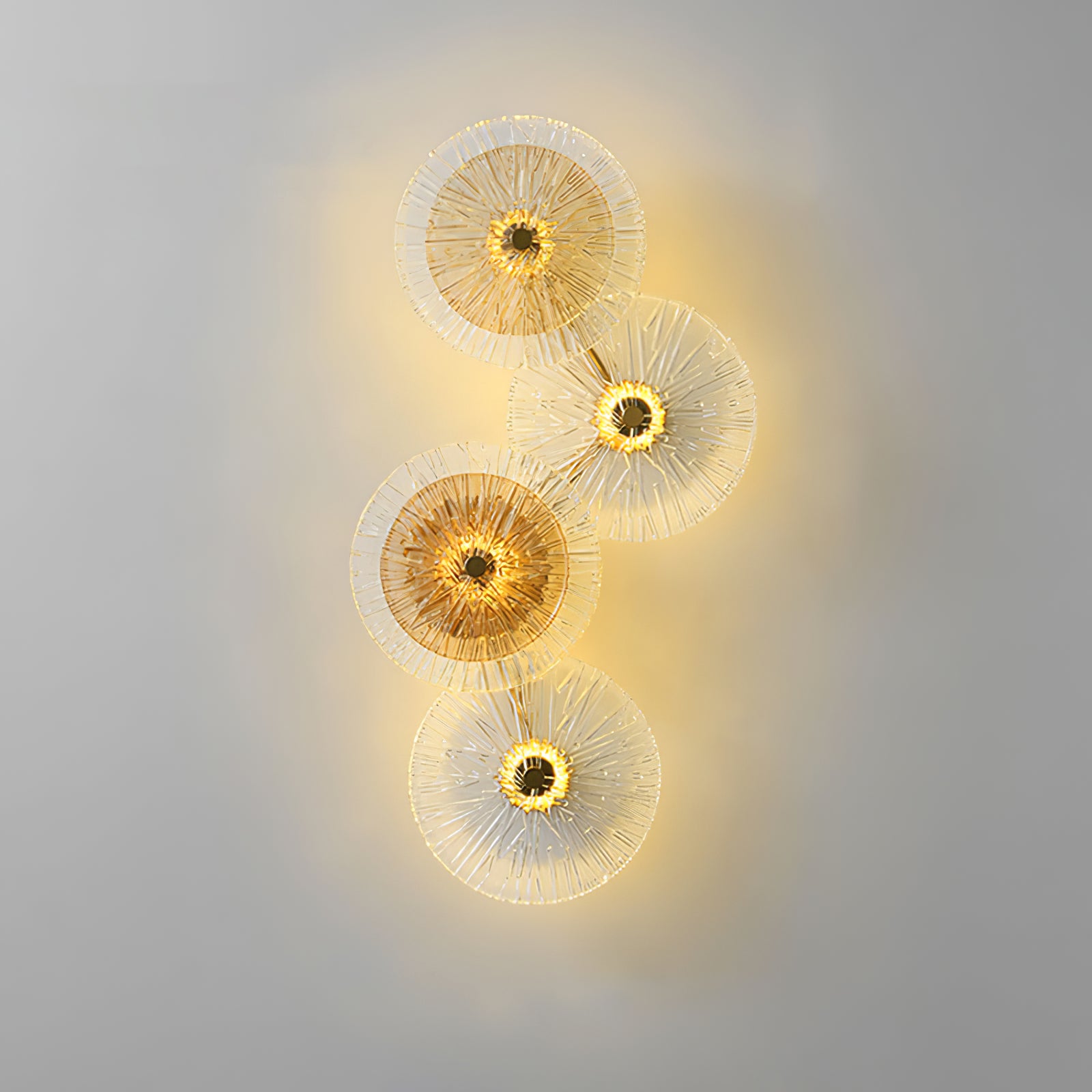 Lotus Leaves Wall Lamp - Lumpaz