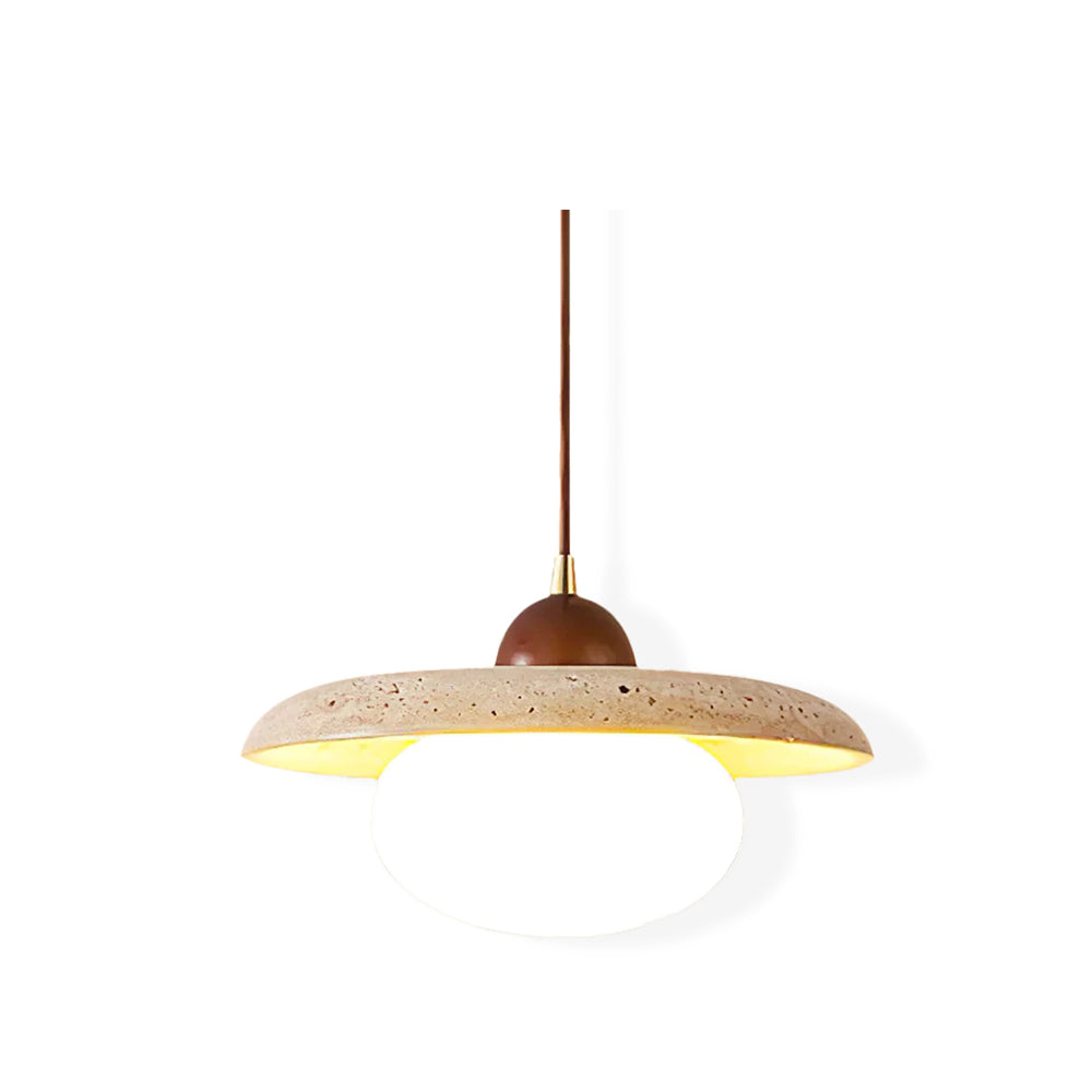 Travertine Pendant Lamp - Lumpaz