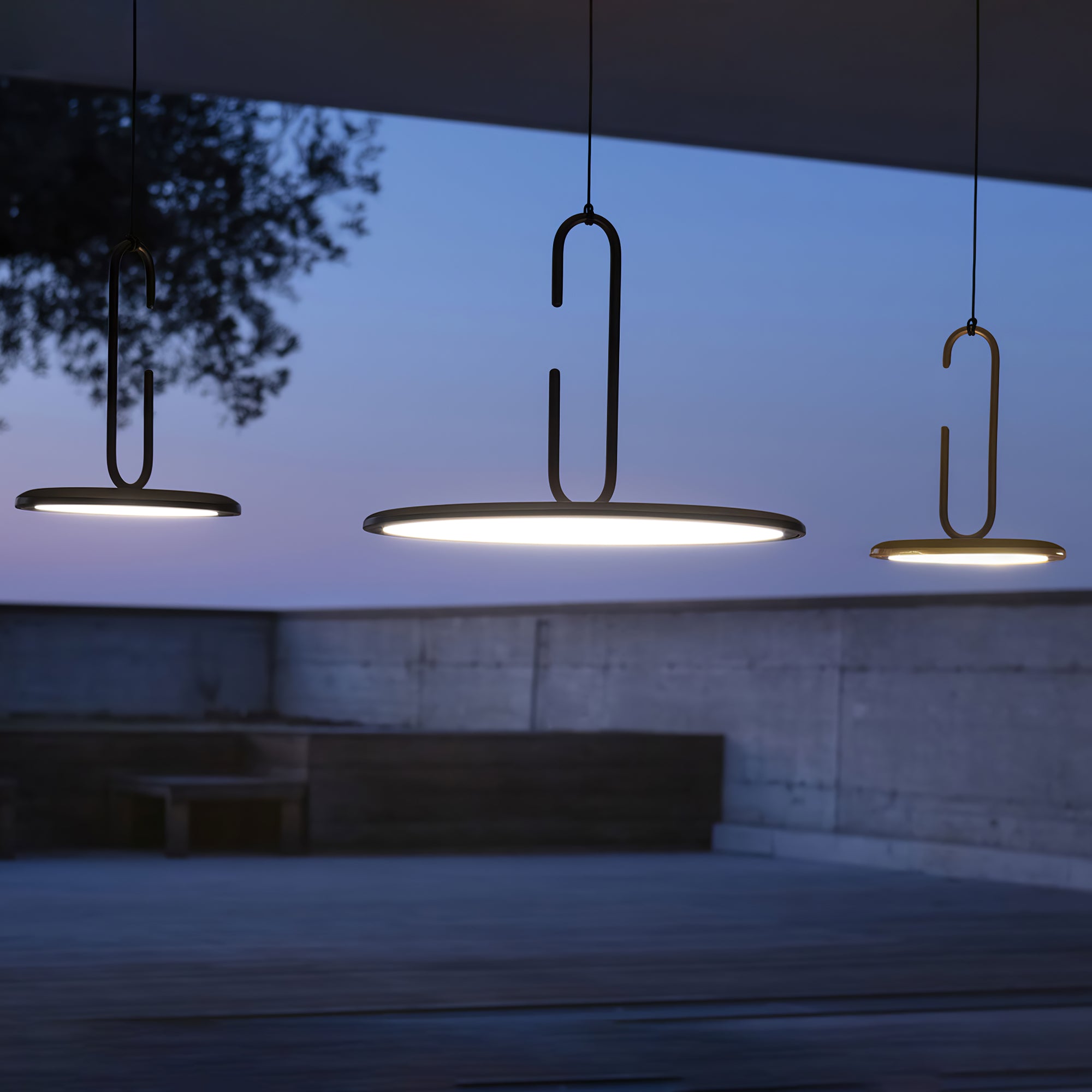 Clip Penta Pendant Lamp - Lumpaz