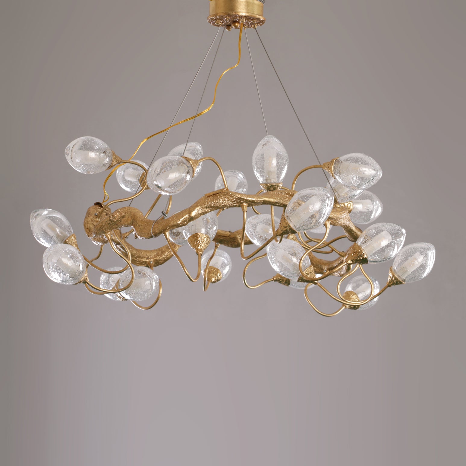 Lotus Brass Chandeliers - Lumpaz