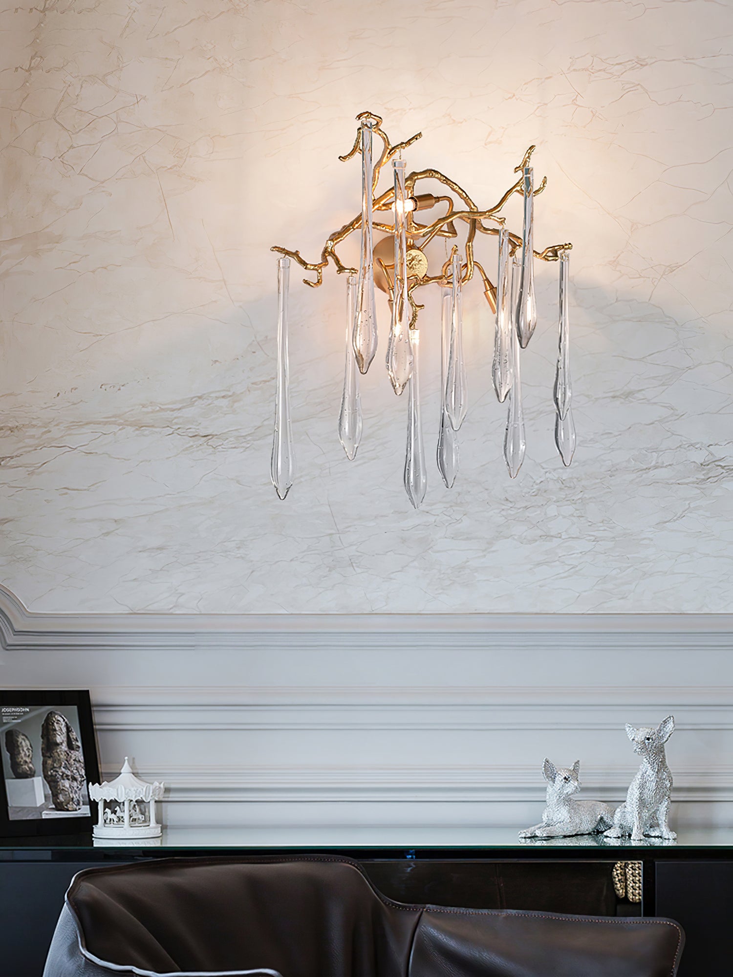 Aqua Salix Wall Lamp - Lumpaz