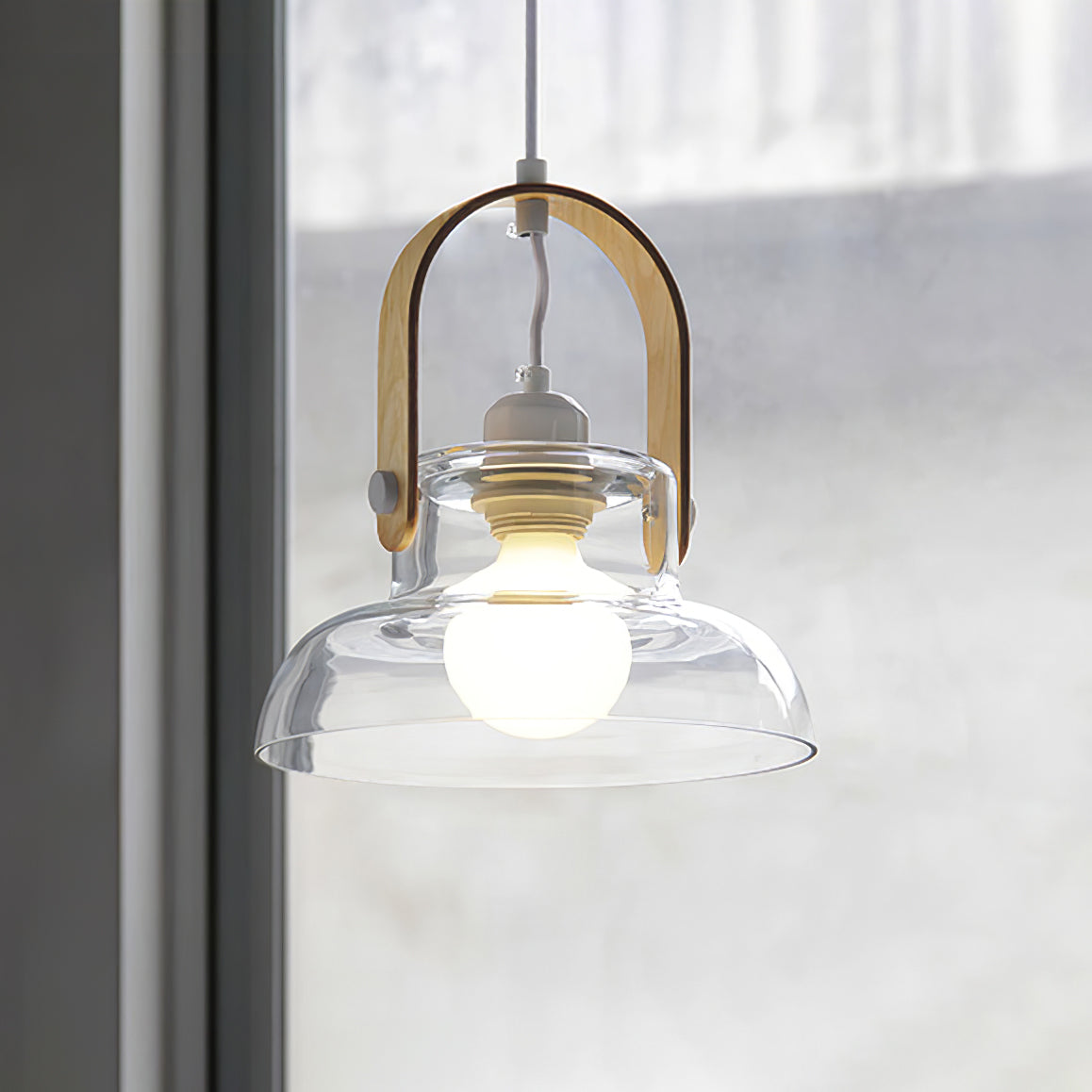 Skandi Glass Pendant Lamp - Lumpaz