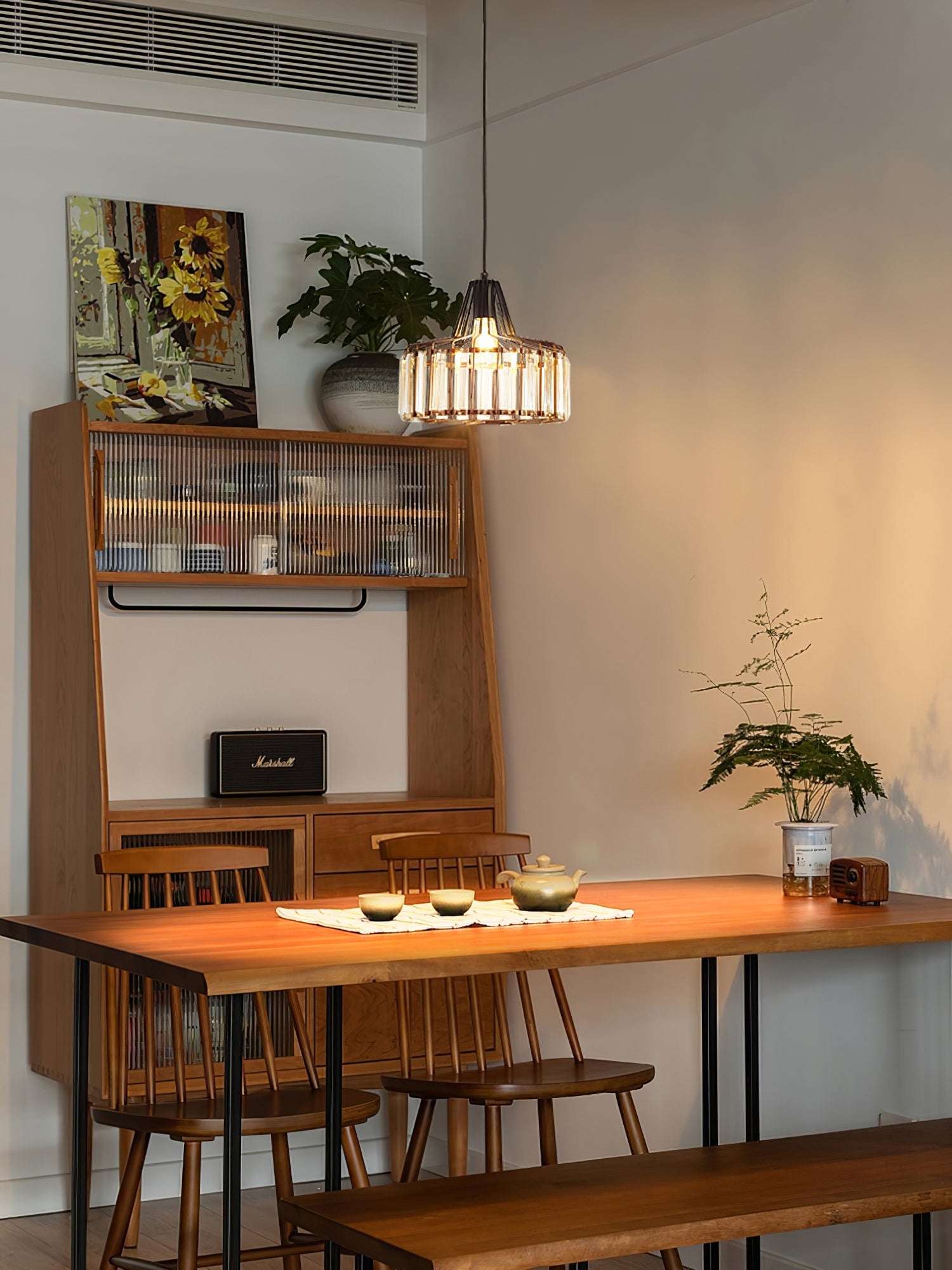 Bruckner Crystal Pendant Lamp - Lumpaz