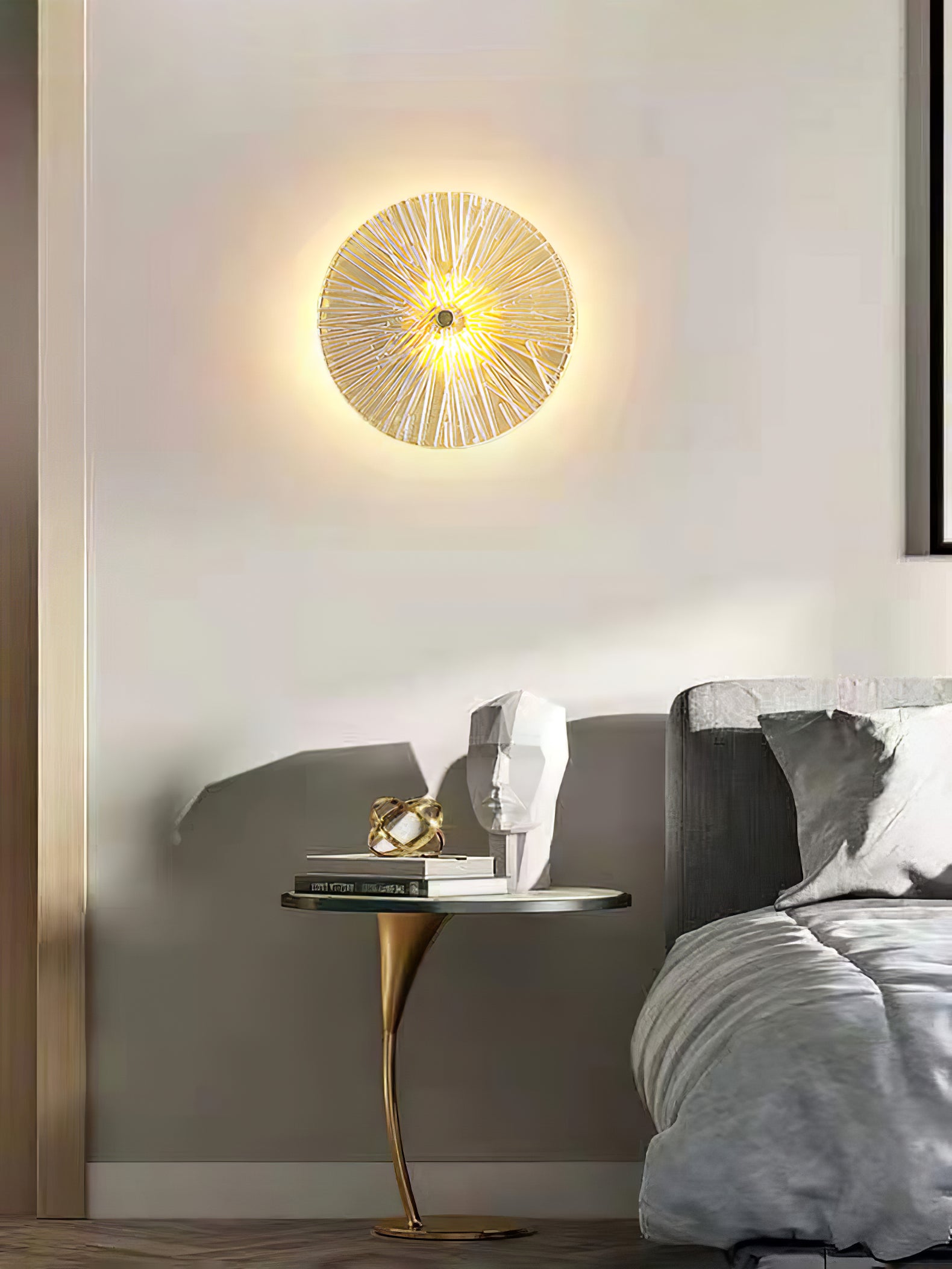 Lotus Leaves Wall Lamp - Lumpaz