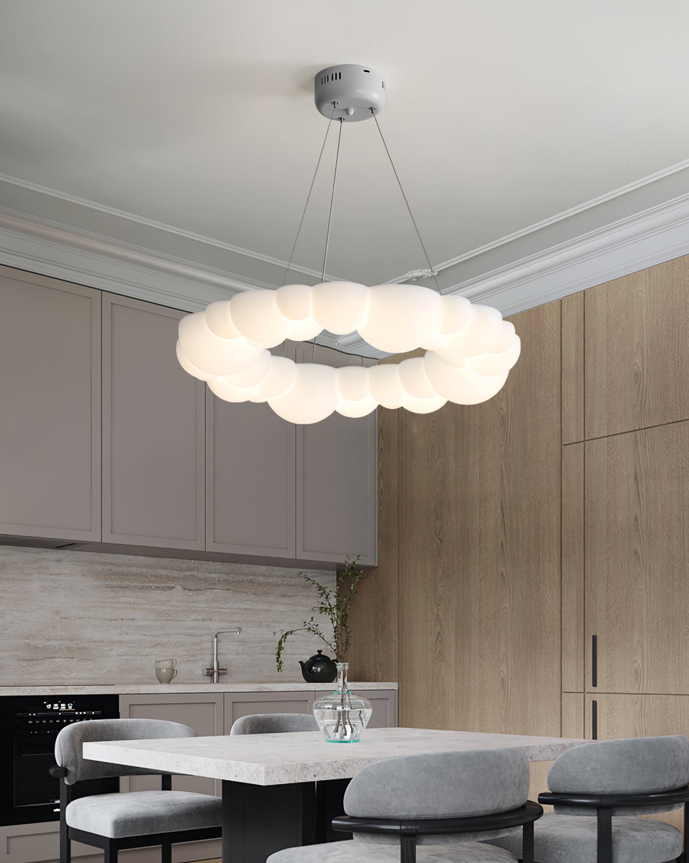 Cloud Bubble Chandelier - Lumpaz