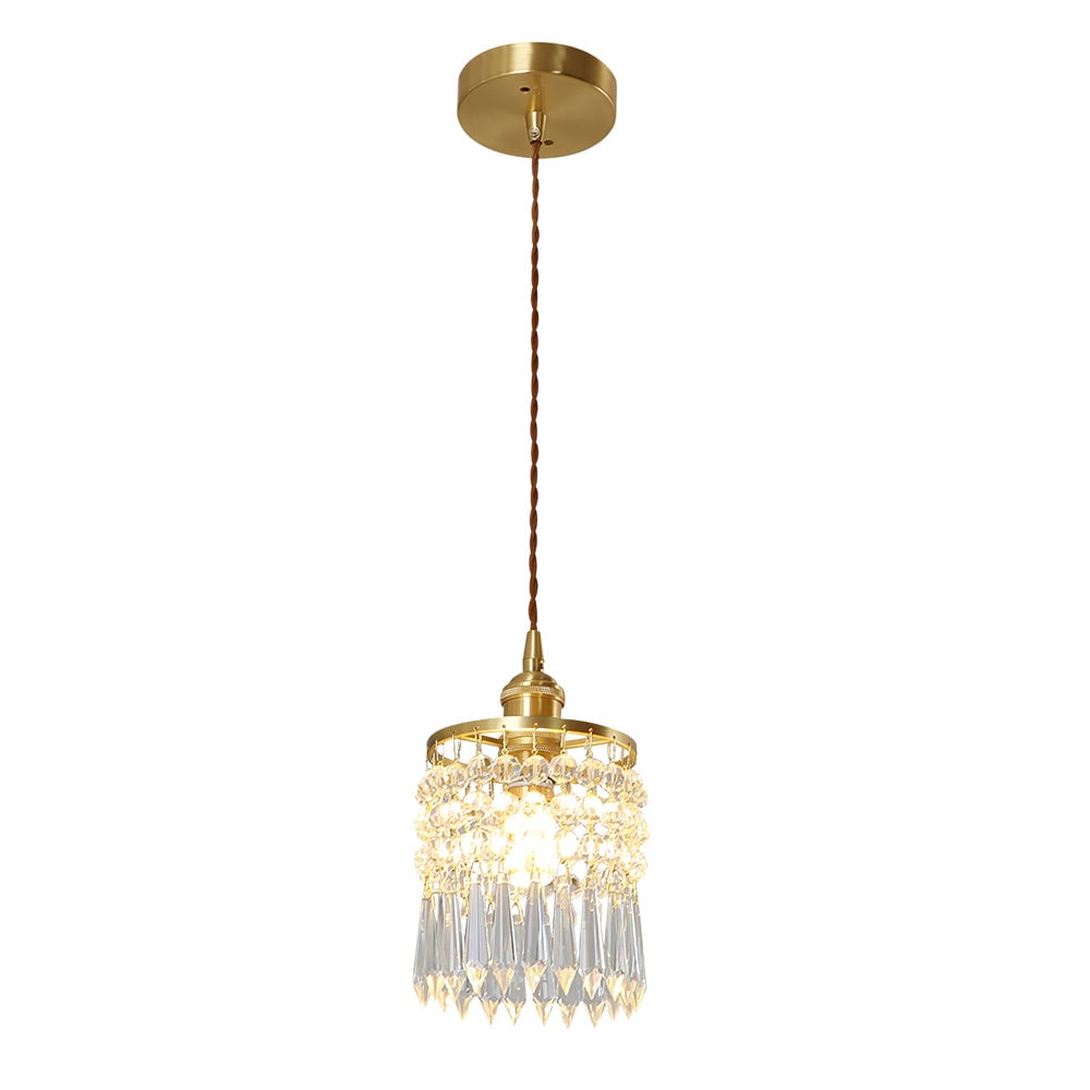 Vintage Crystal Pendant Lamp - Lumpaz
