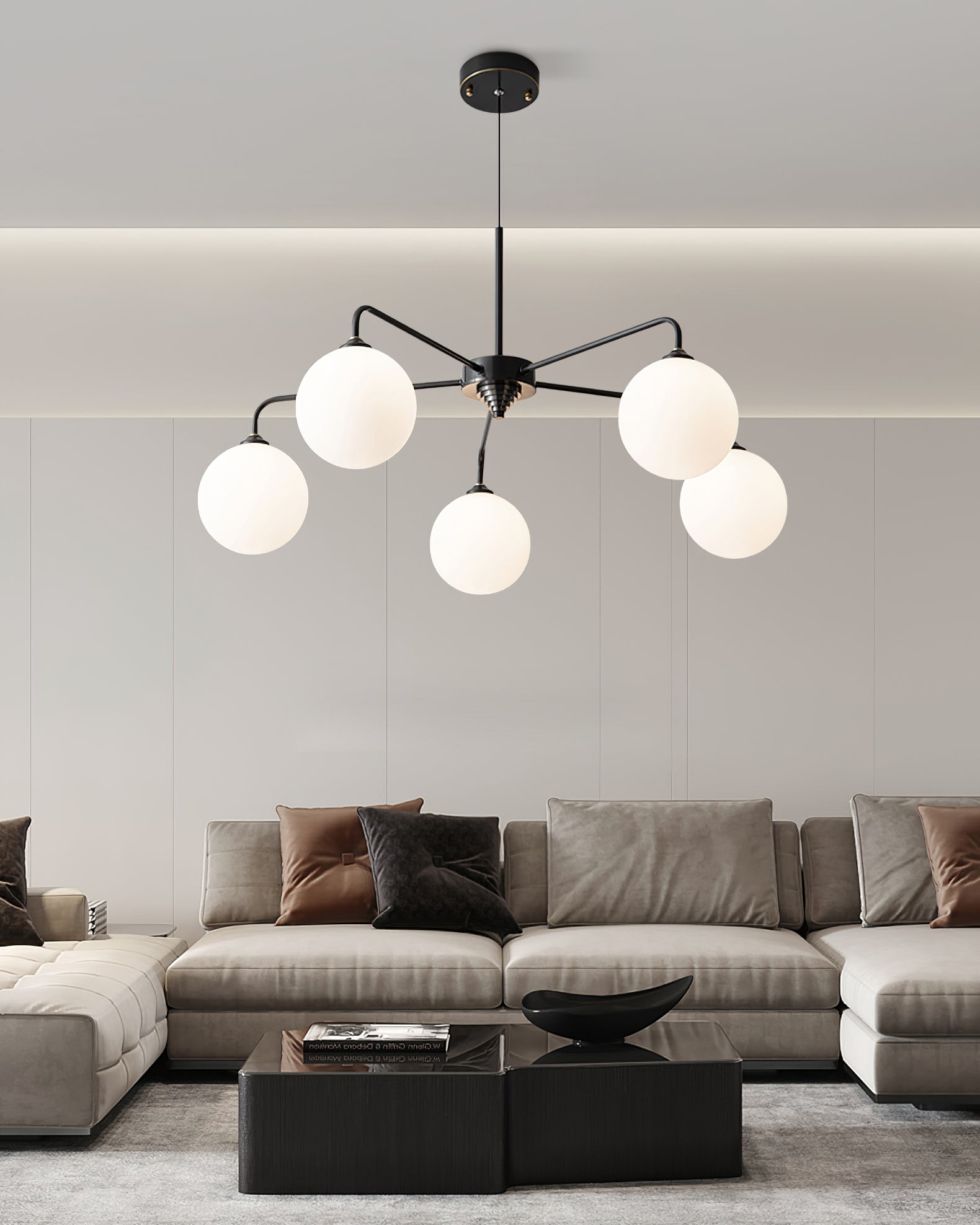 Lune Chandelier - Lumpaz