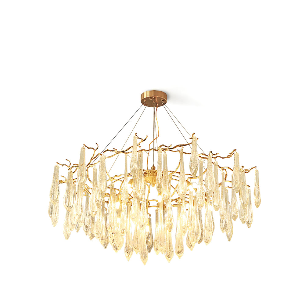 Branchs Brass Chandelier - Lumpaz