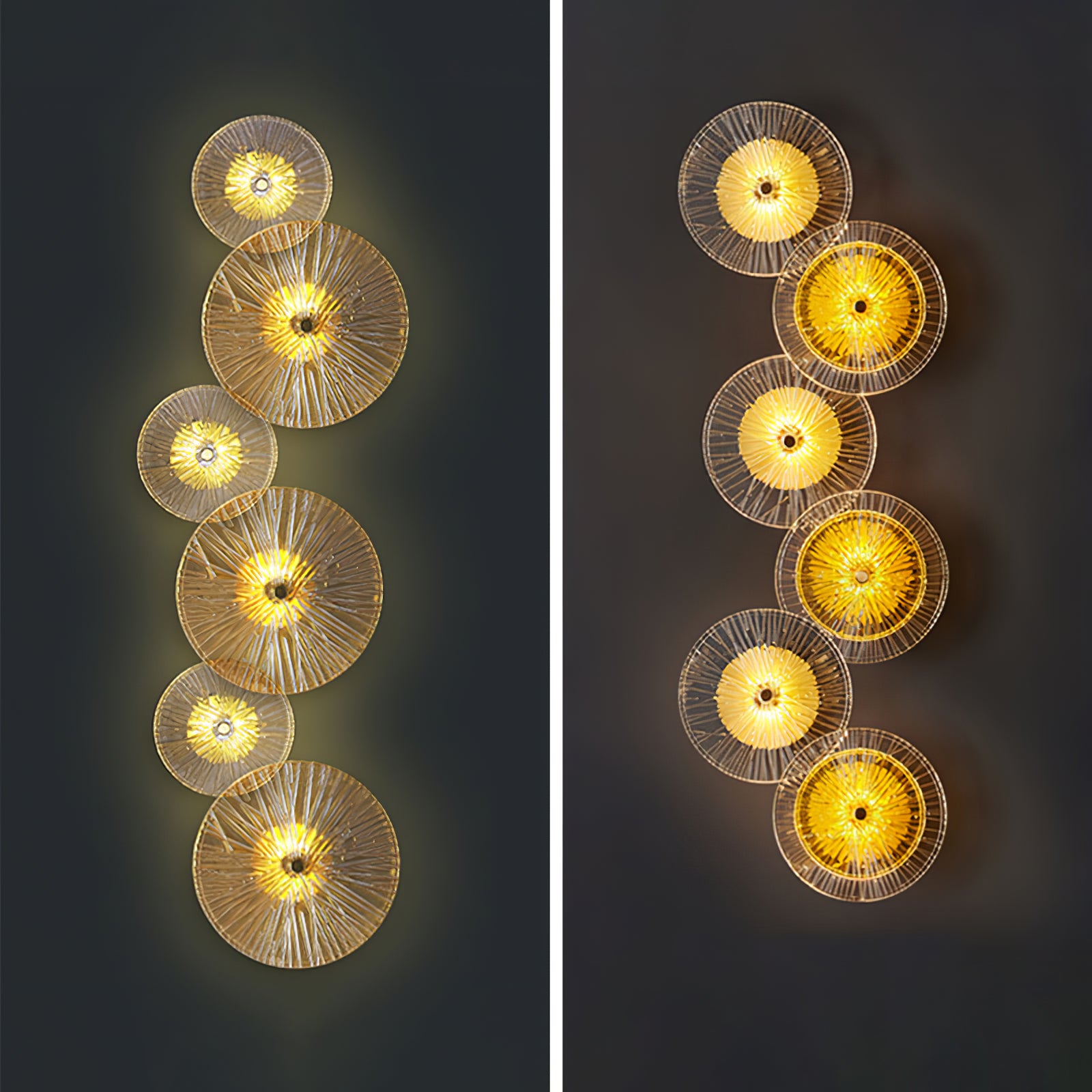 Lotus Leaves Wall Lamp - Lumpaz