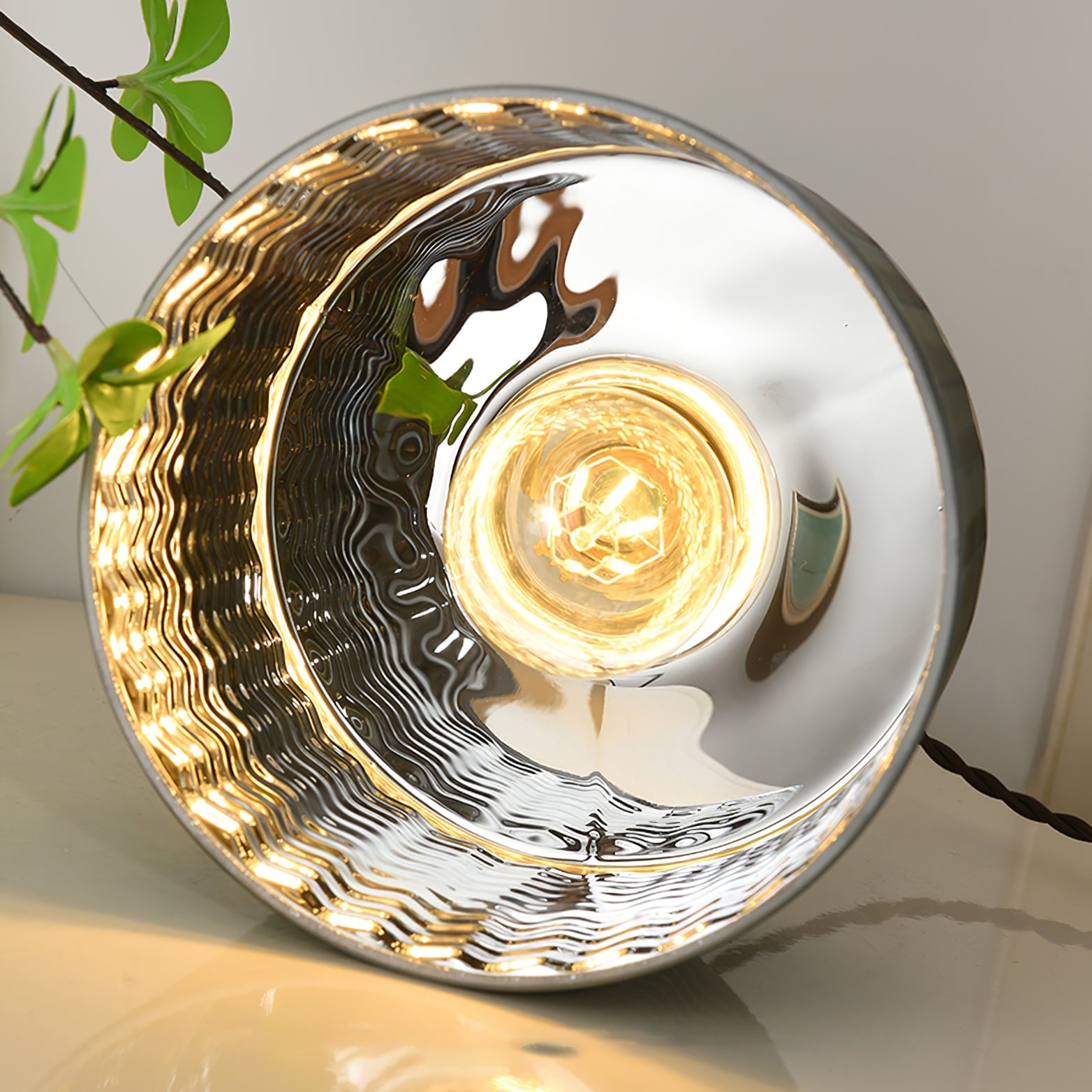 Green Glass Pendant Lamp - Lumpaz