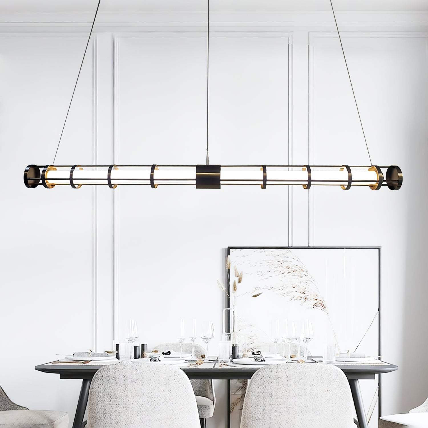 Round Tube Pendant Lamp - Lumpaz