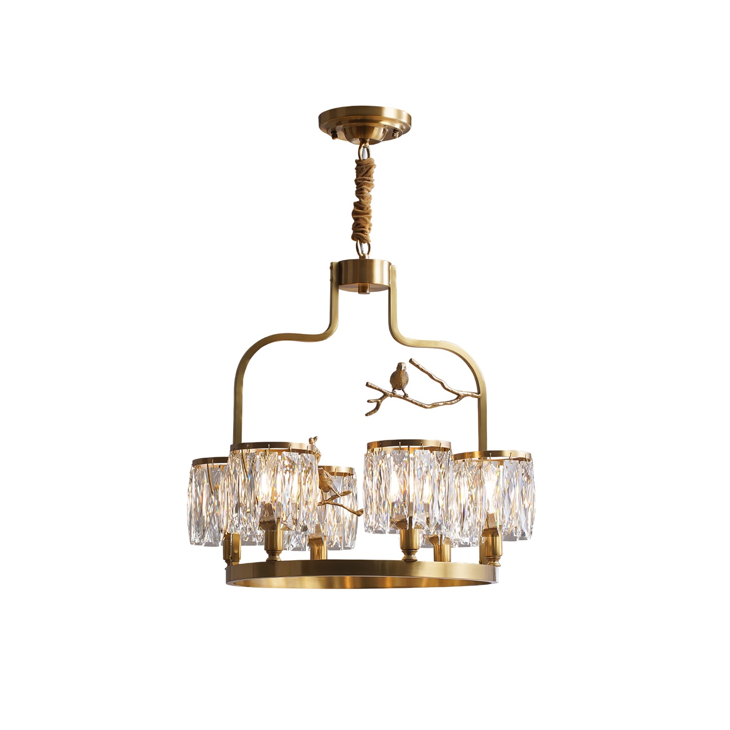 Crystal Bird Chandelier - Lumpaz