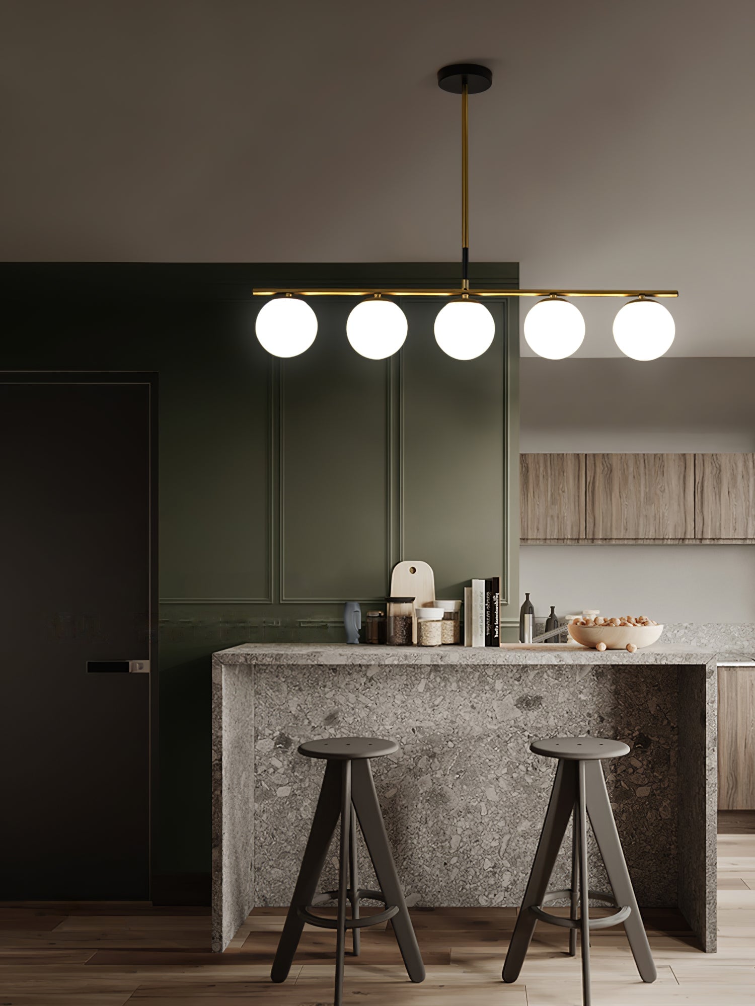 Fulesi Globe Chandelier - Lumpaz