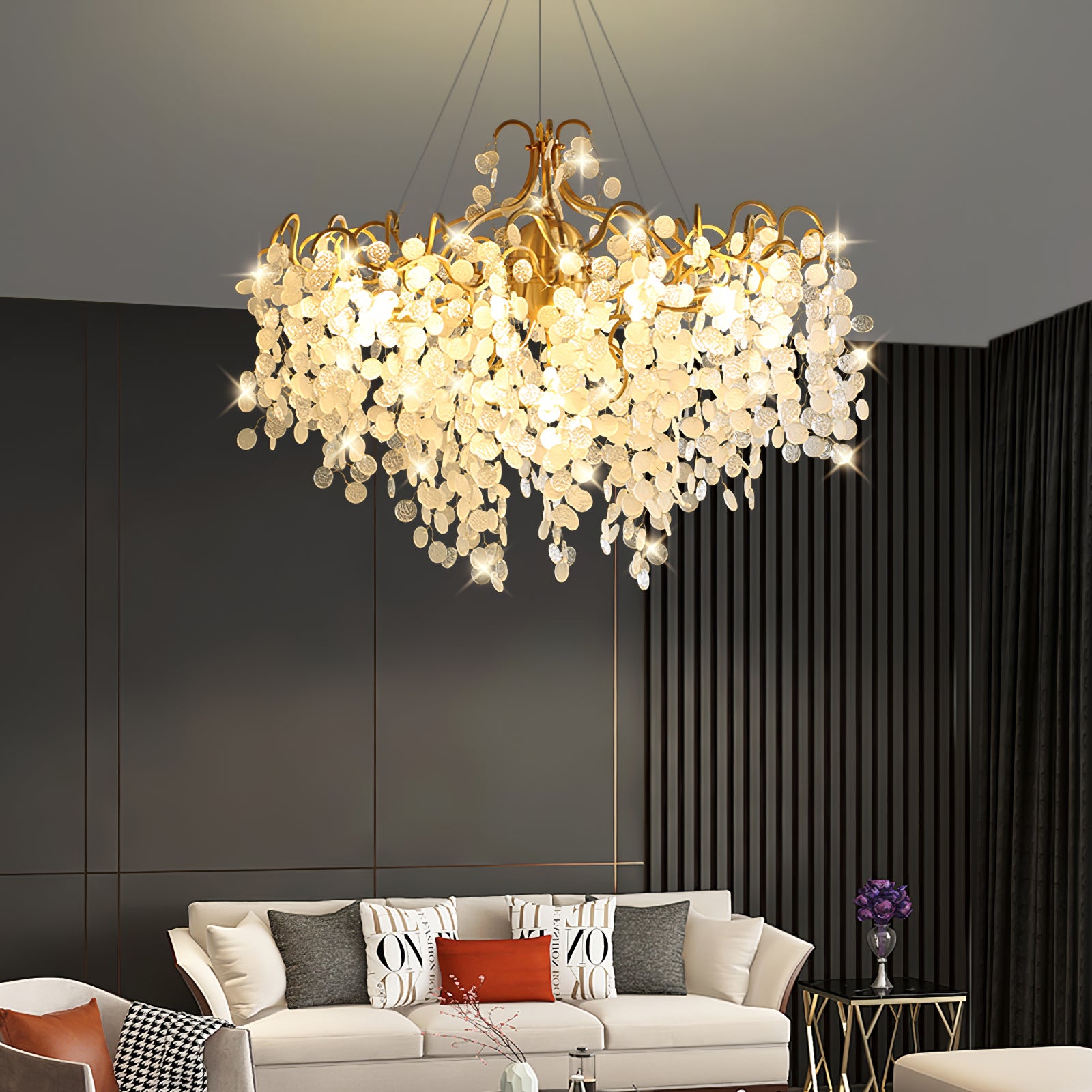 Shiro Noda Round Chandelier - Lumpaz