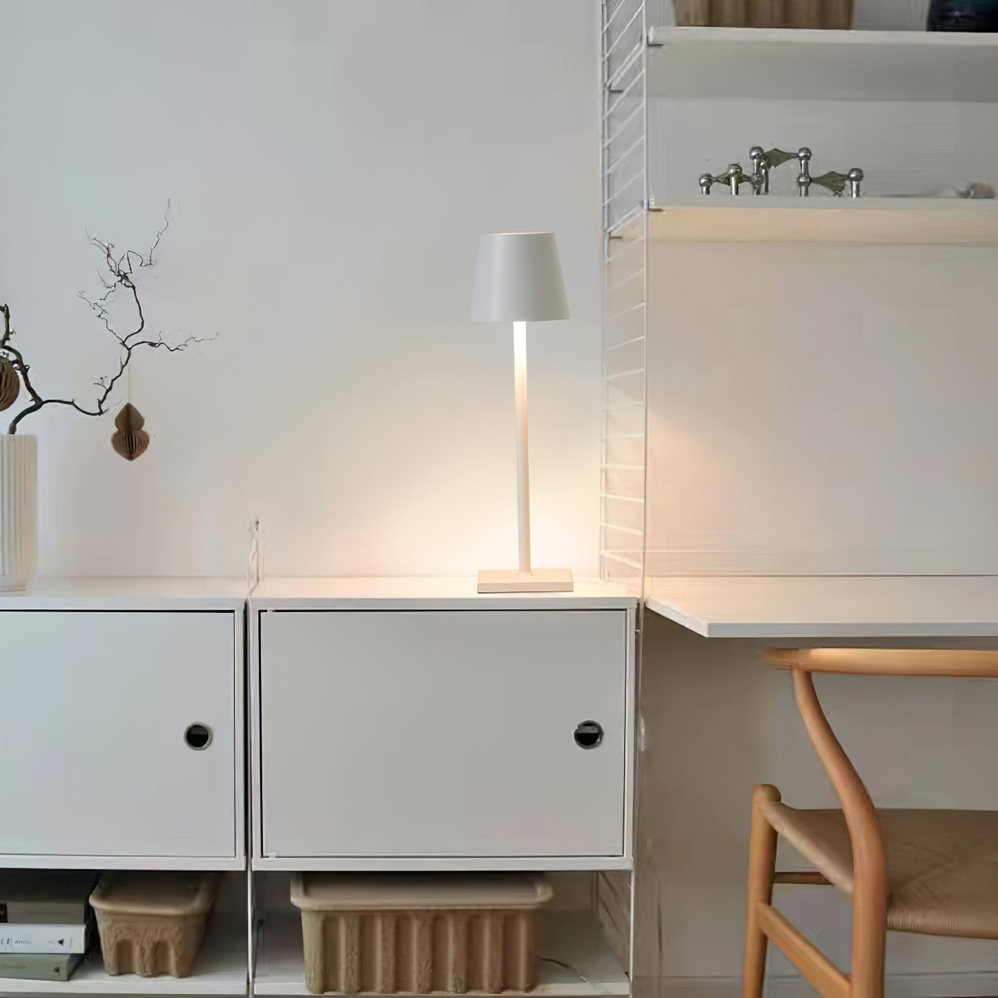 Poldina Built-in Battery Table Lamp - Lumpaz
