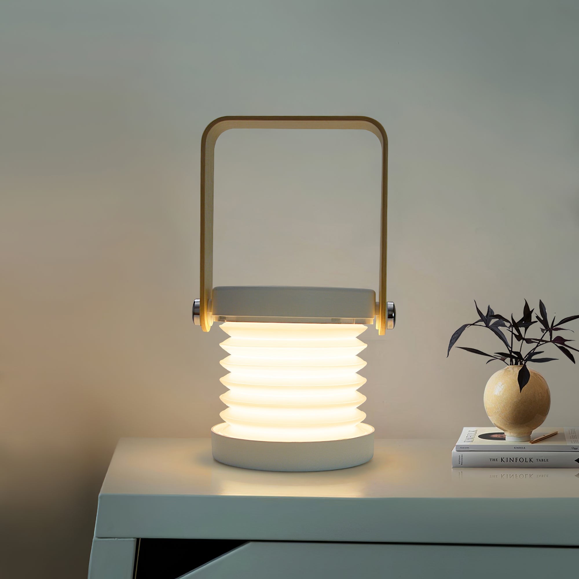 Portable Lantern Table Lamp - Lumpaz