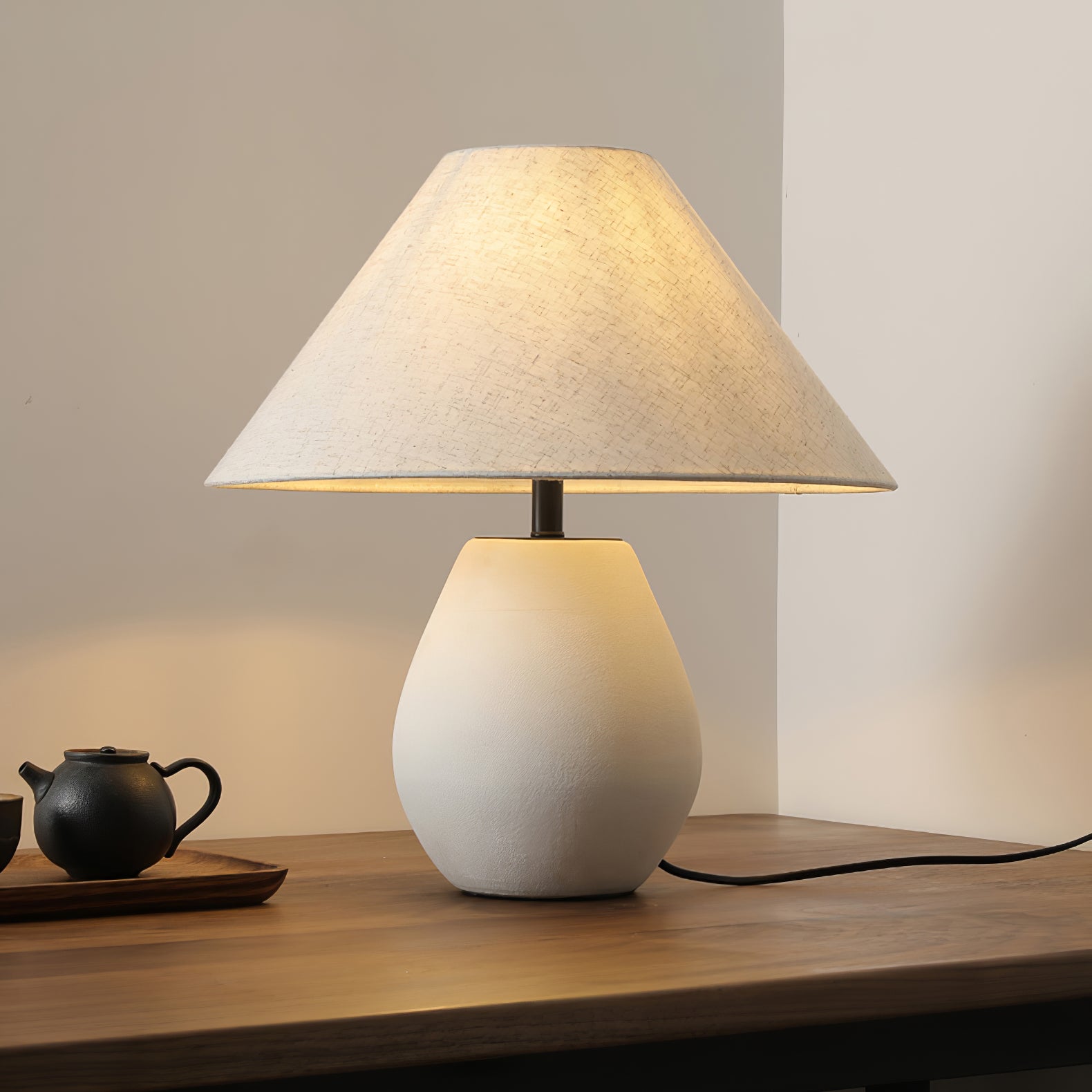 Scatchard Ceramic Table Lamp - Lumpaz