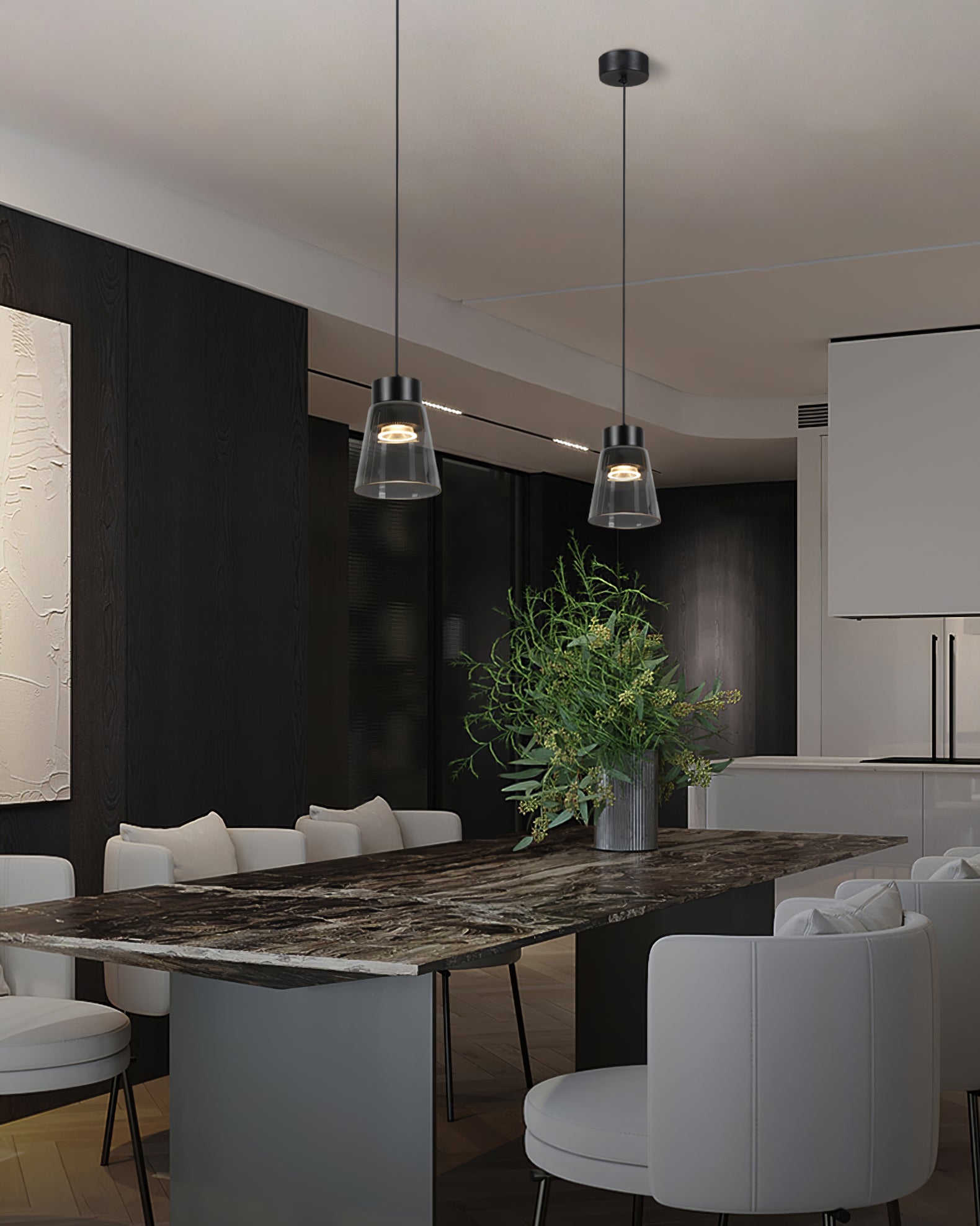 Smoke Cone Pendant Lamp - Lumpaz
