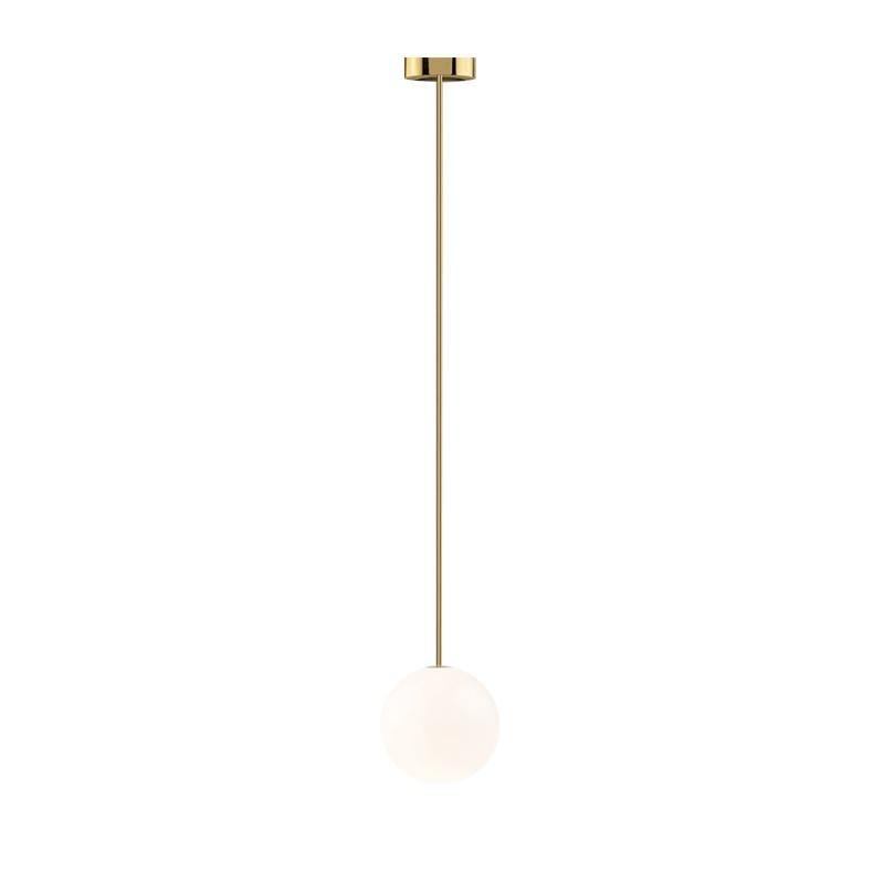 Brass Architectural Pendant Light - Lumpaz