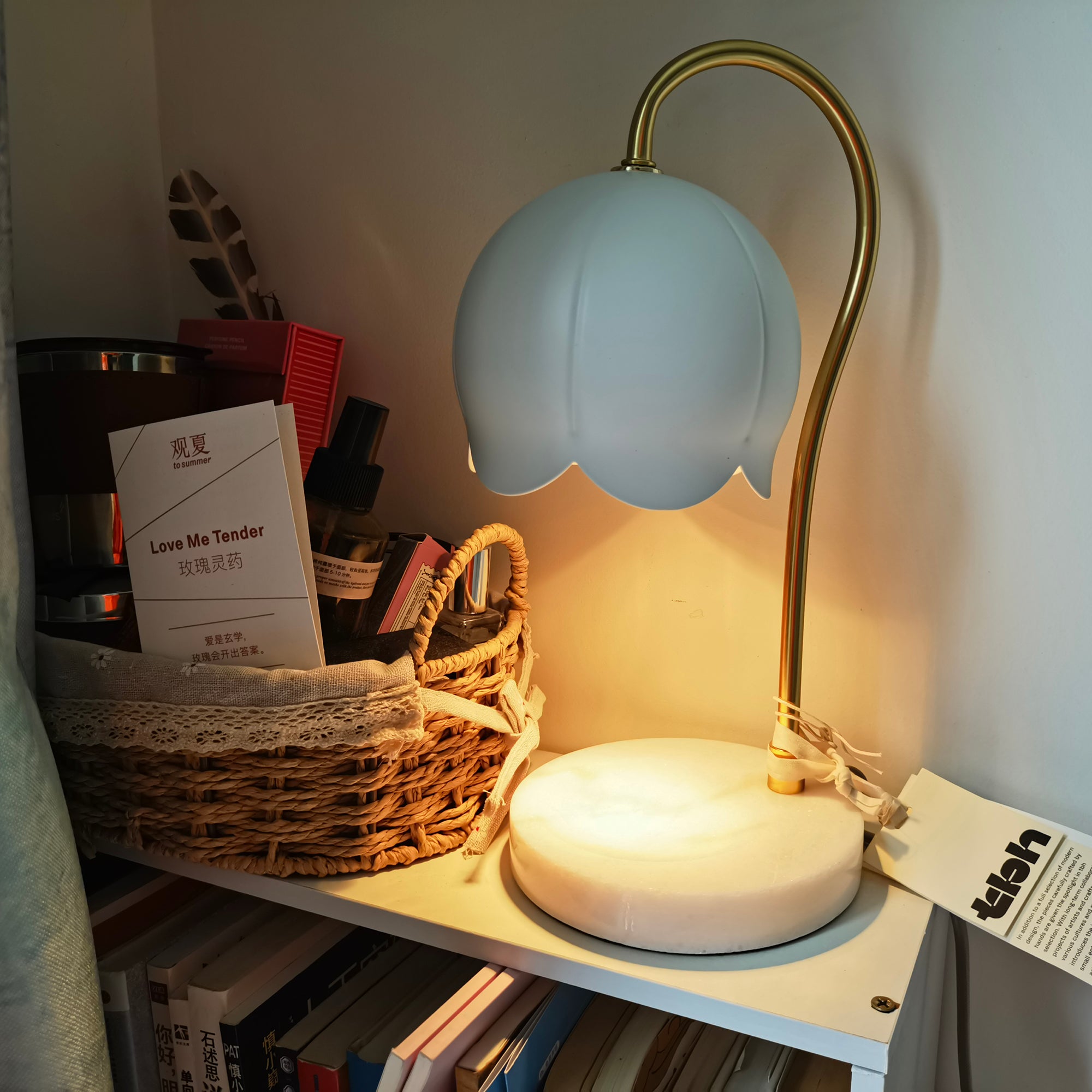 Flower Candle Warmer Lamp - Lumpaz