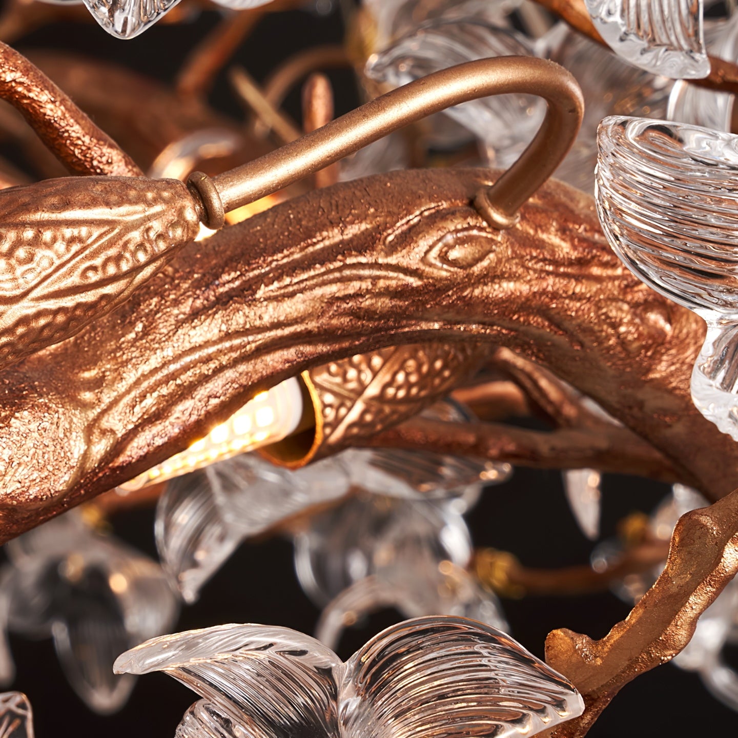 Hibiscus Flower Chandelier - Lumpaz