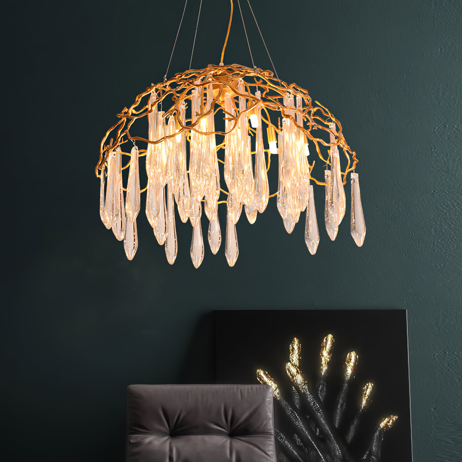 Aqua Dome Chandelier - Lumpaz