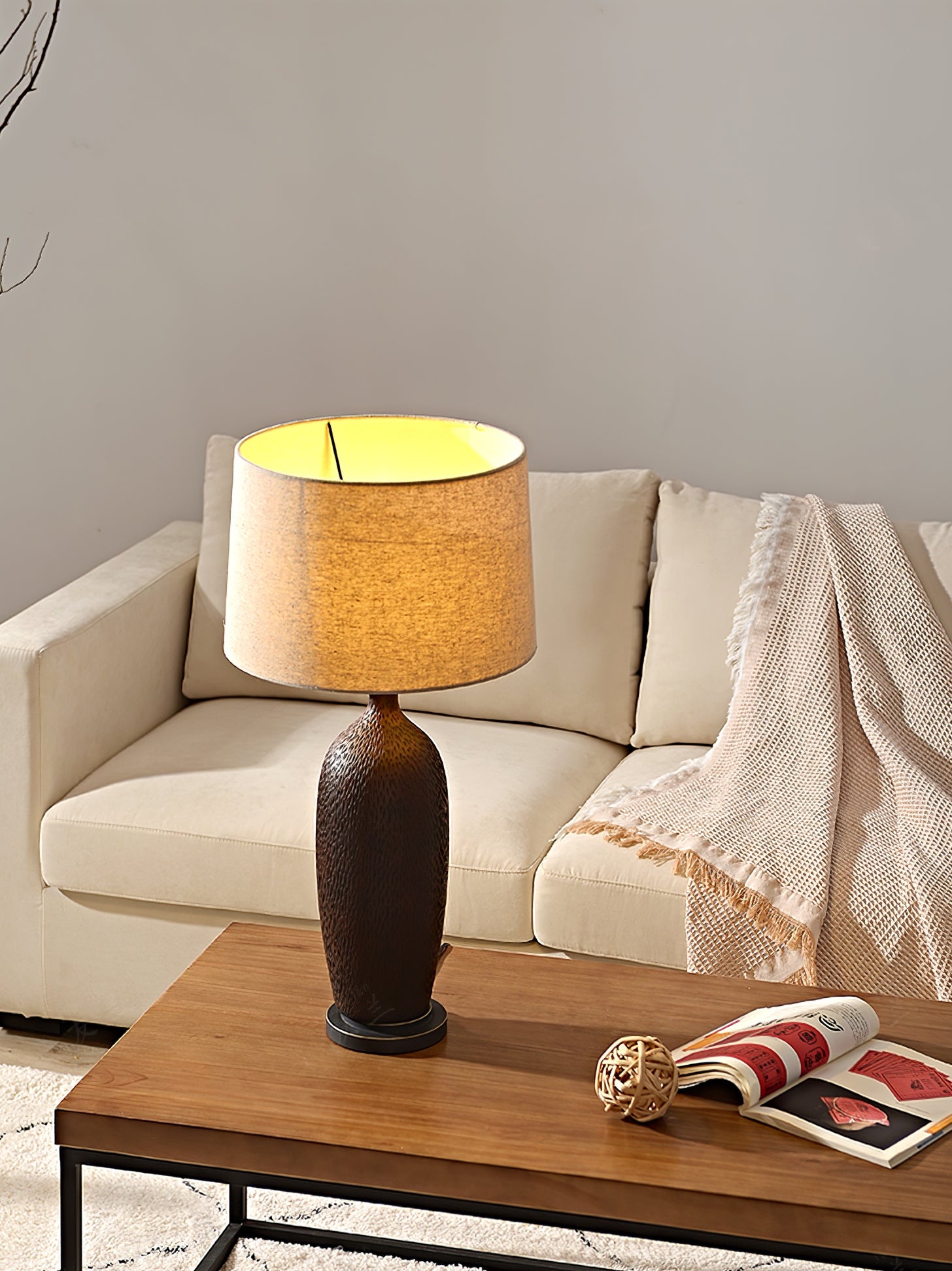 Norderney Ceramic Table Lamp - Lumpaz