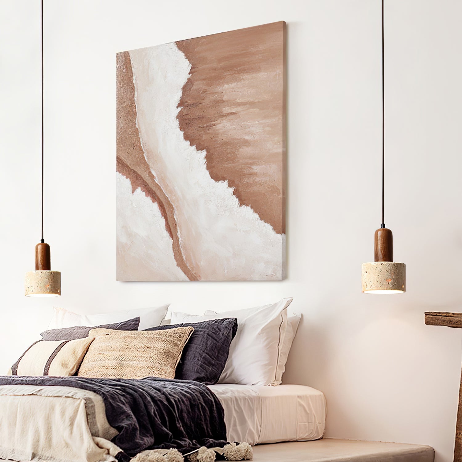 Travertine Pendant Lamp - Lumpaz