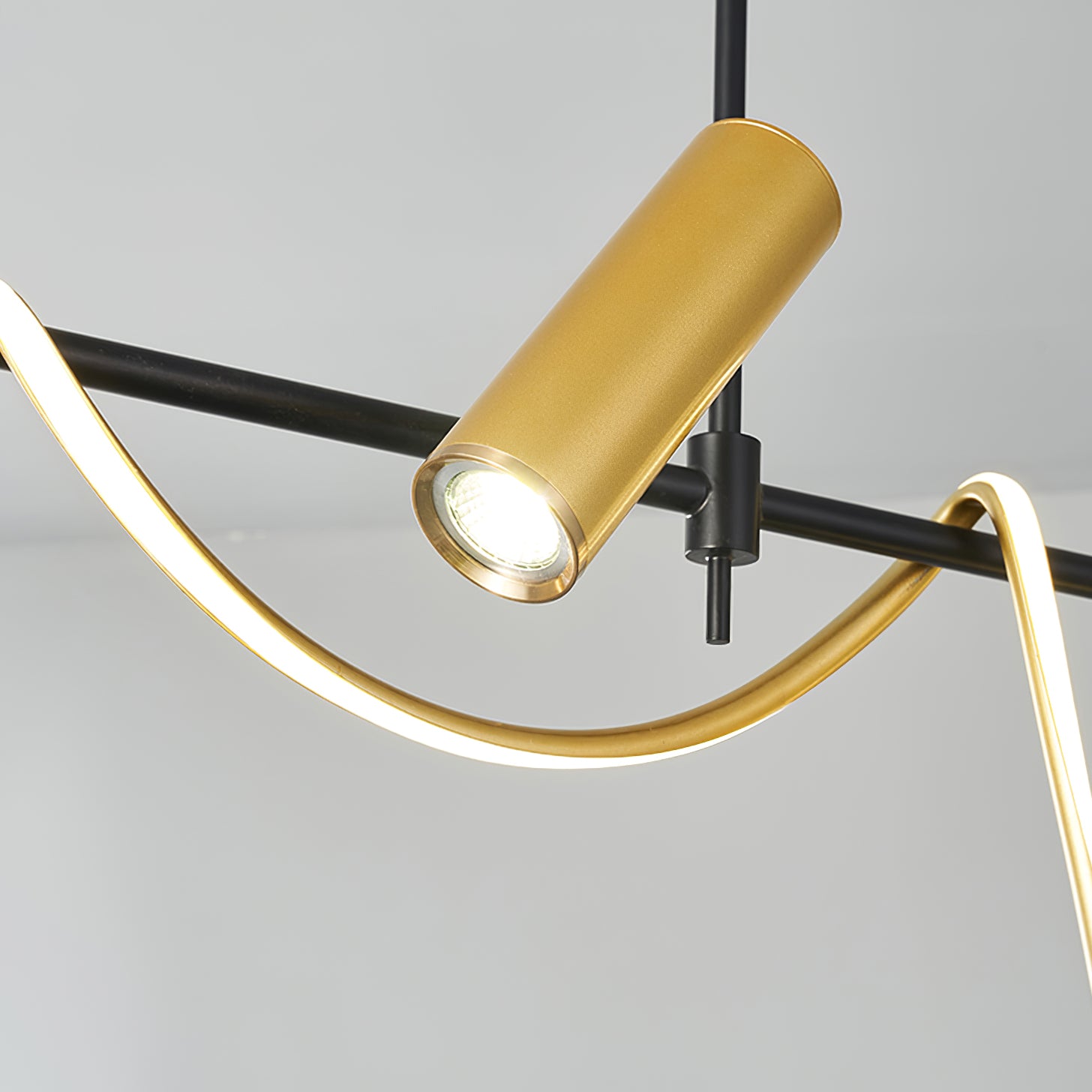 Linear Island Chandelier - Lumpaz