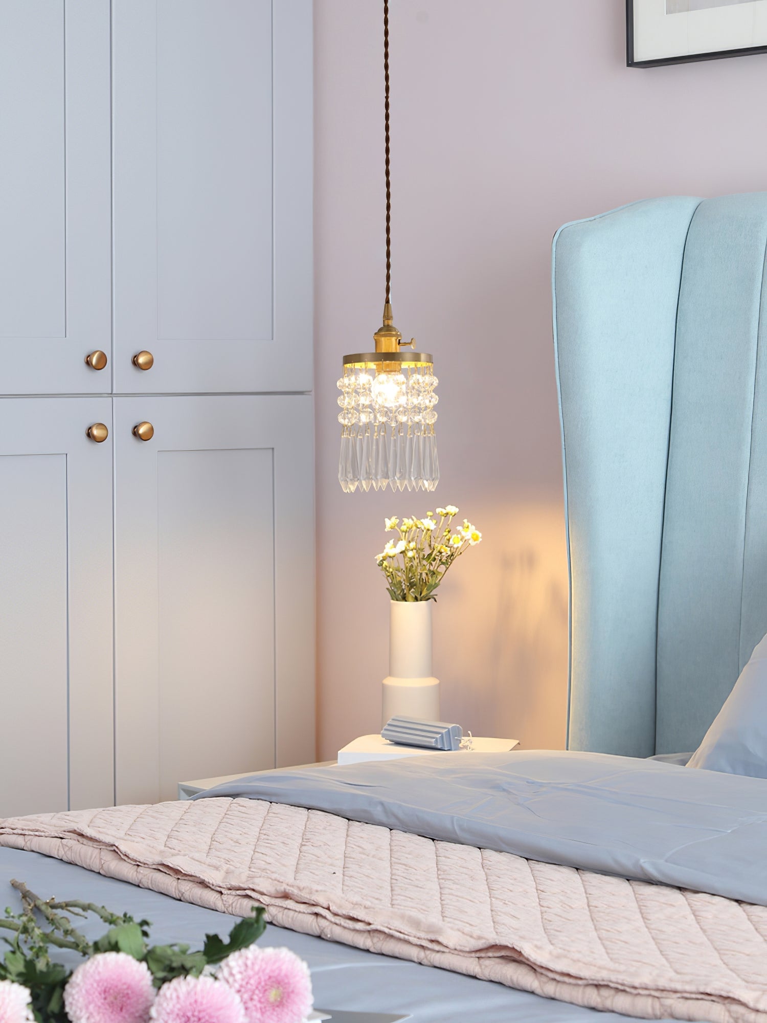 Vintage Crystal Pendant Lamp - Lumpaz