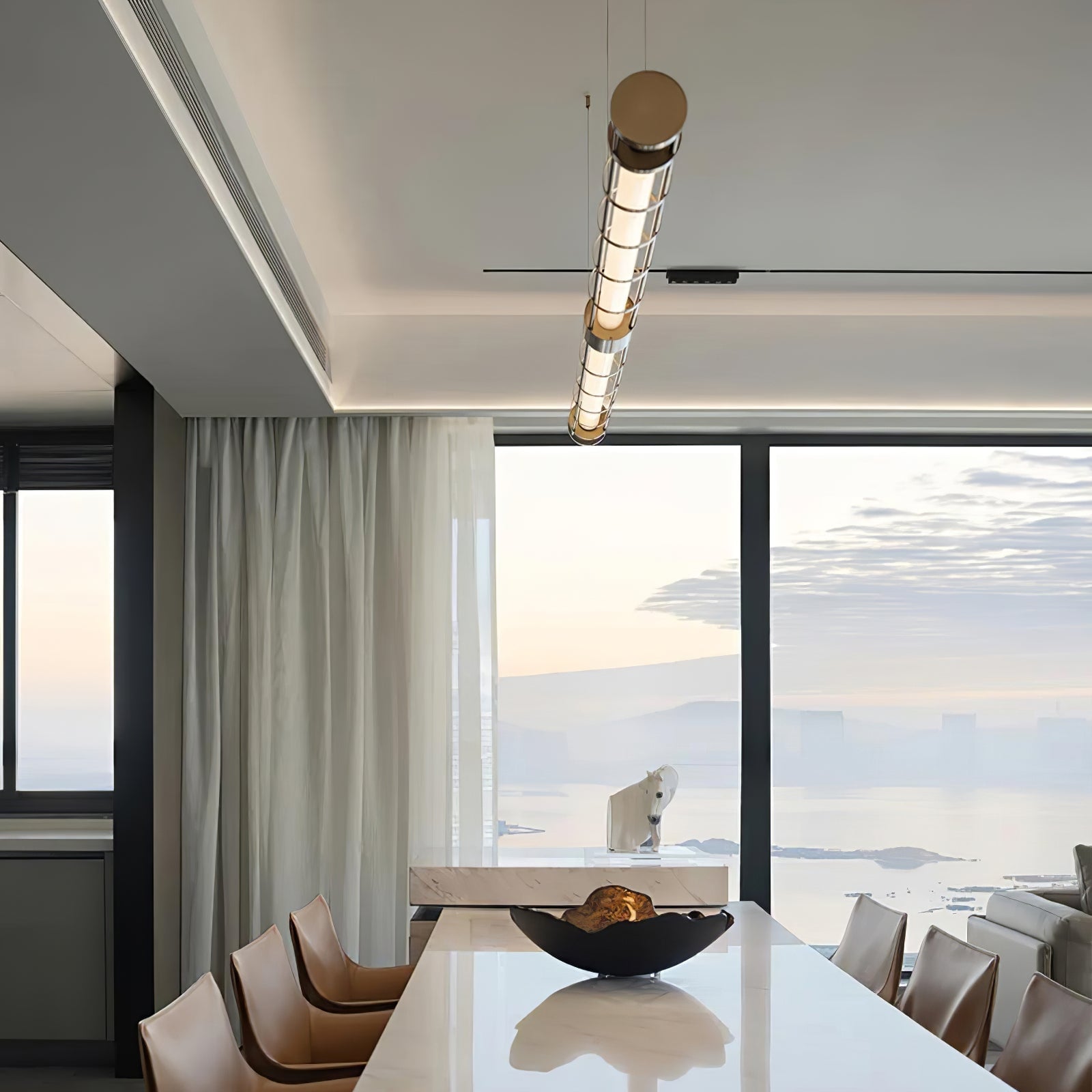 Round Tube Pendant Lamp - Lumpaz