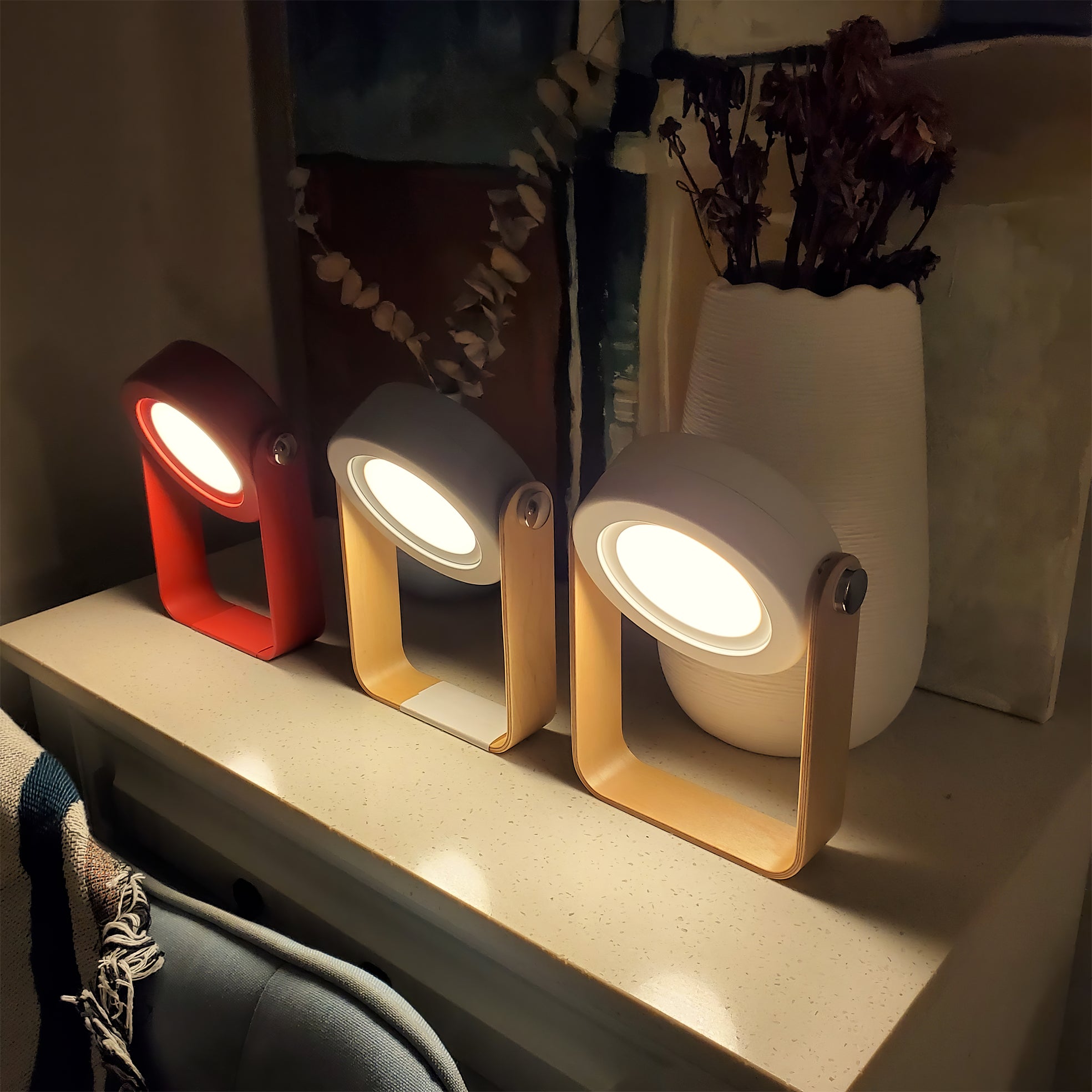 Portable Lantern Table Lamp - Lumpaz