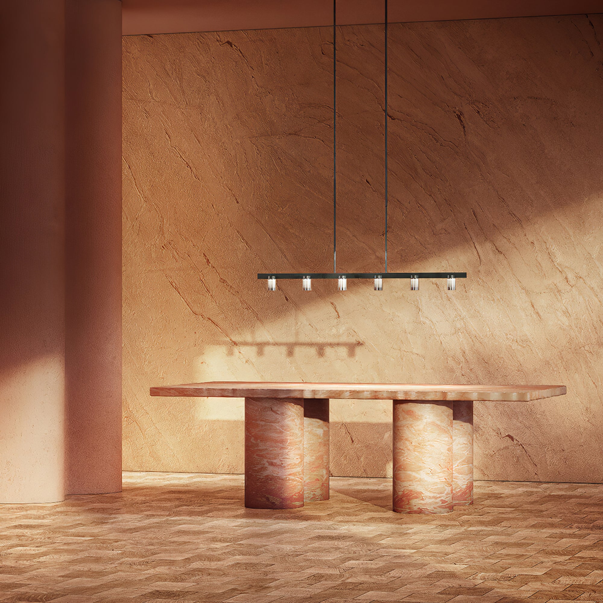 Esfera Linear Chandelier - Lumpaz