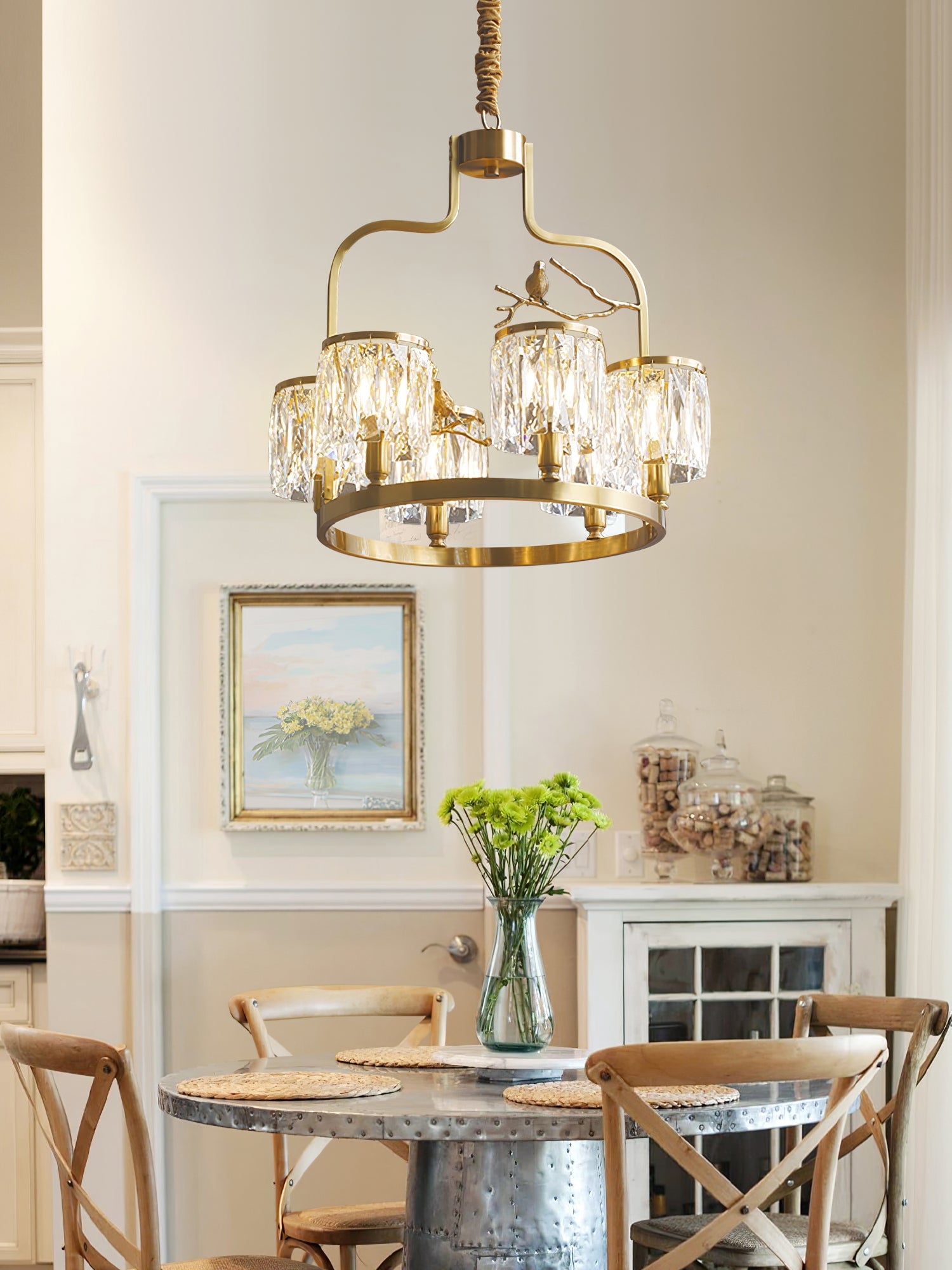 Crystal Bird Chandelier - Lumpaz