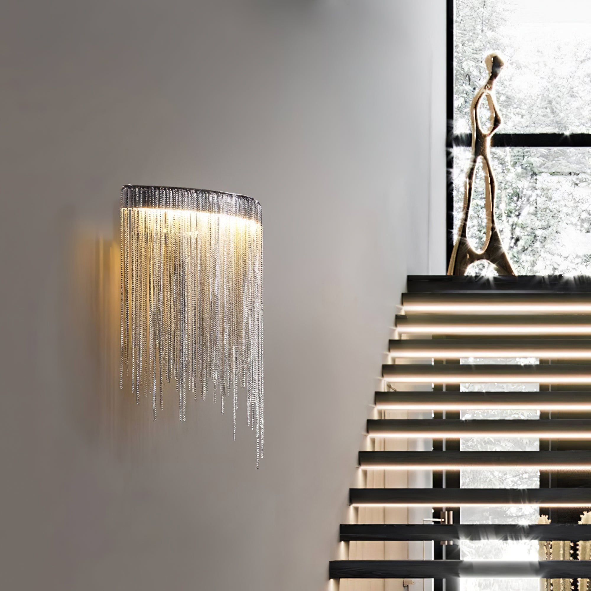 Cadena Tassel Wall Lamp - Lumpaz