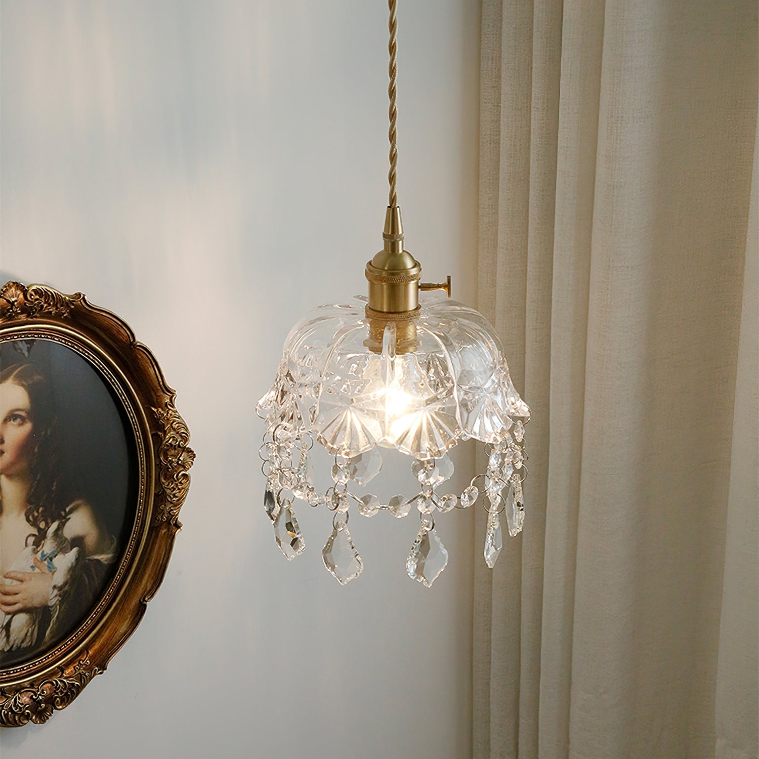 Glass Jewel Pendant Light - Lumpaz