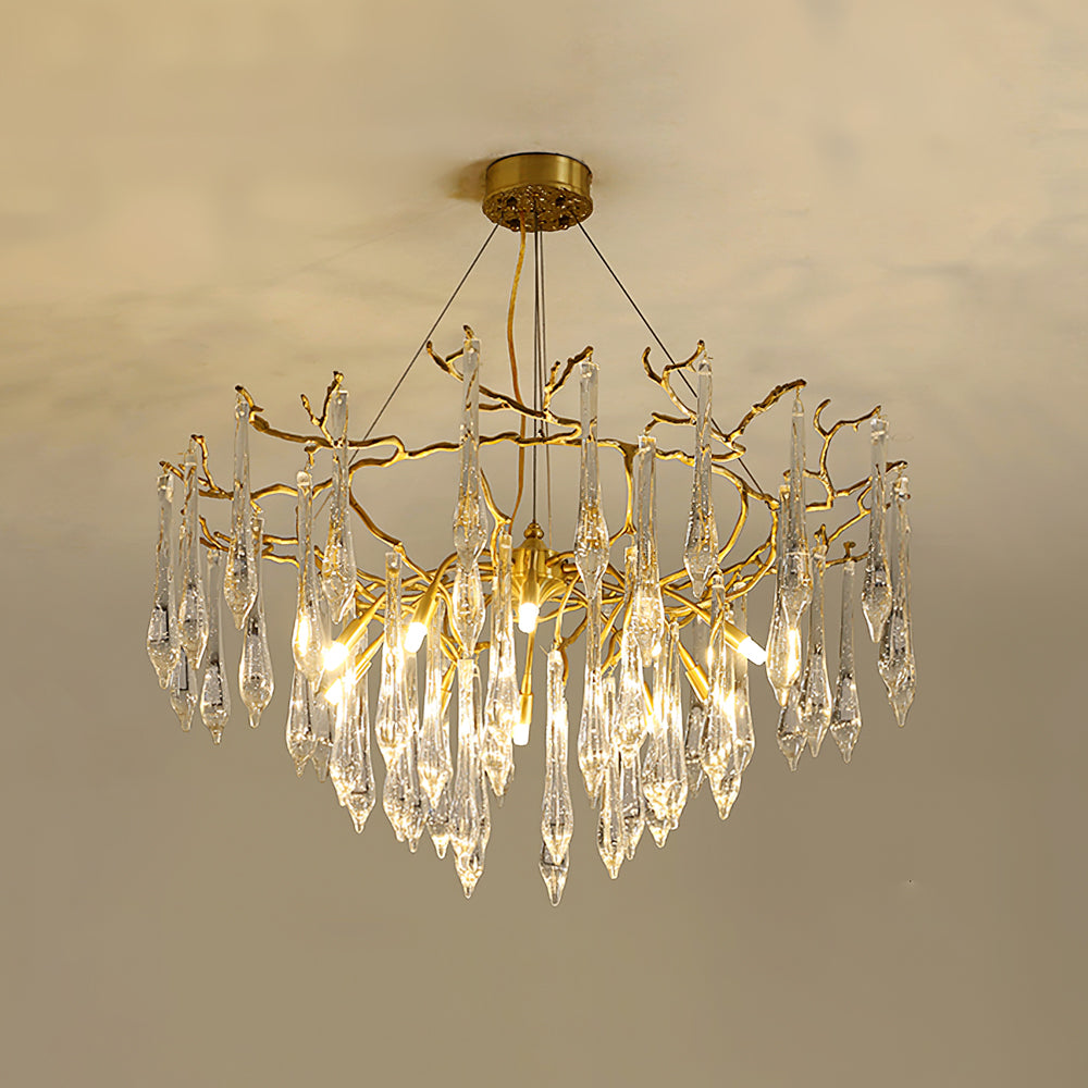 Branchs Brass Chandelier - Lumpaz