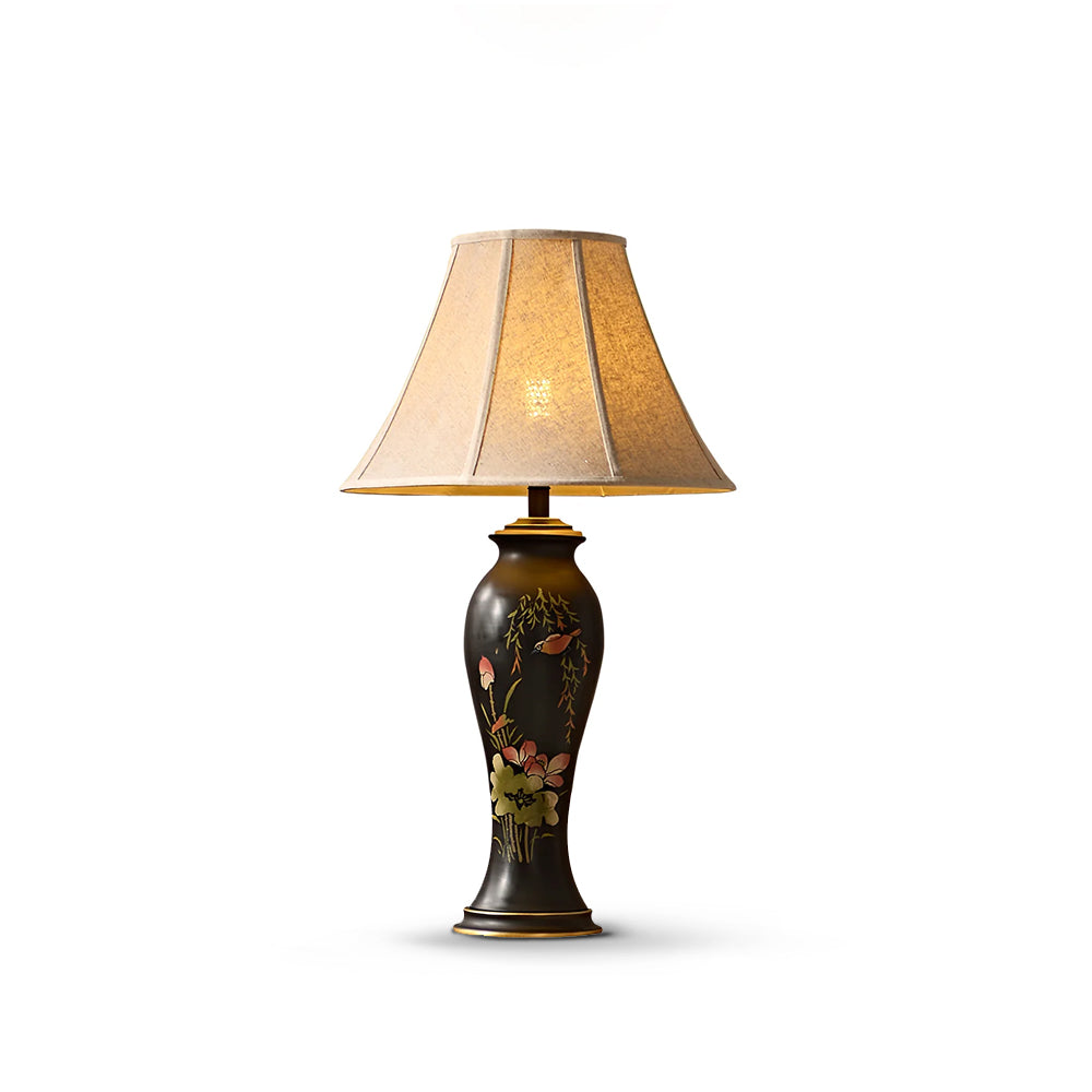 Lotus Ceramic Table Lamp - Lumpaz