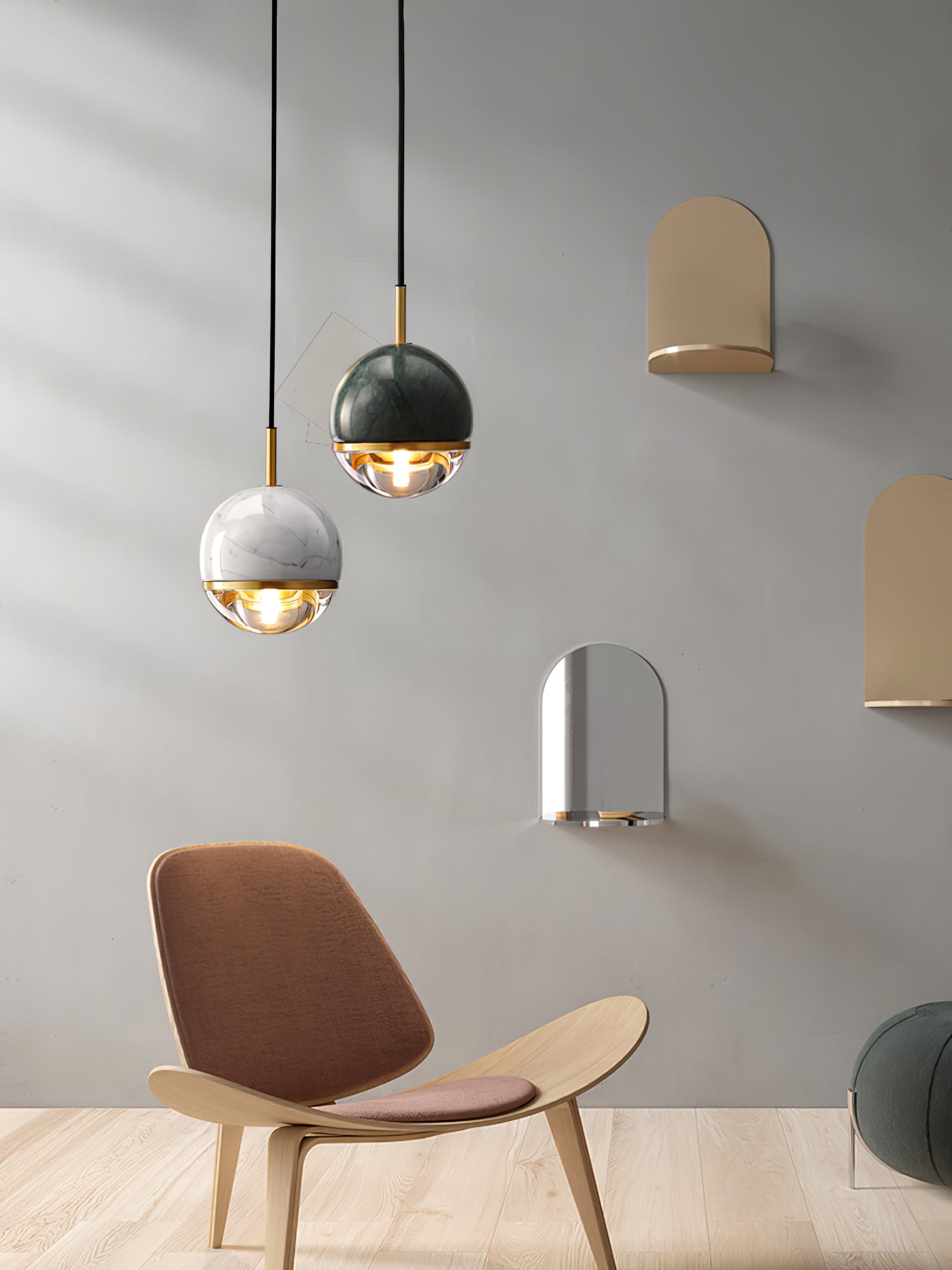 Marble Balls Pendant Lamp - Lumpaz