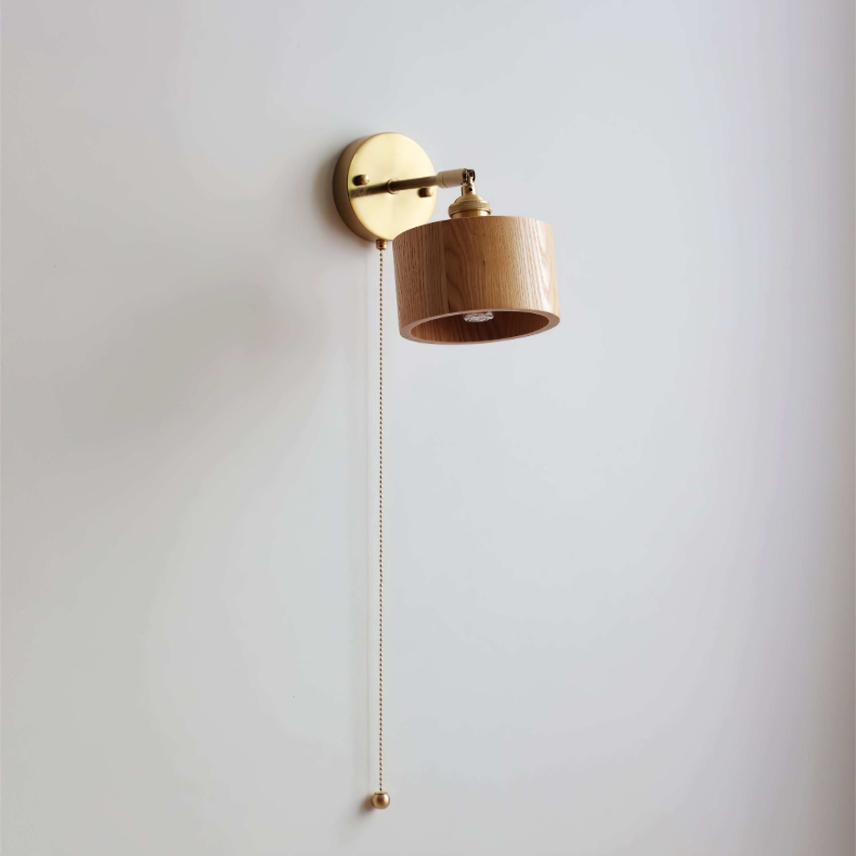 Rotatable Wooden Wall Lamp - Lumpaz