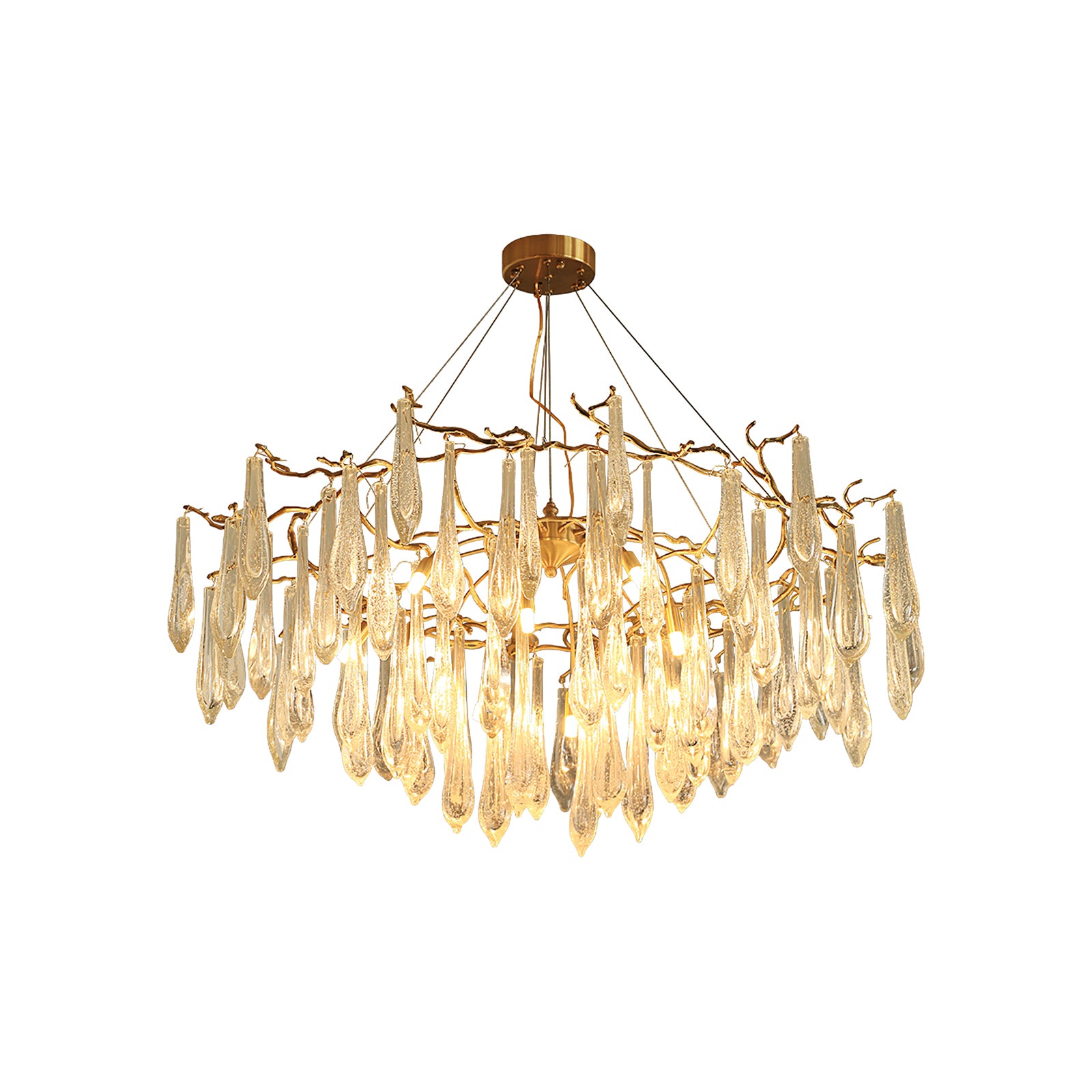 Branchs Brass Chandelier - Lumpaz