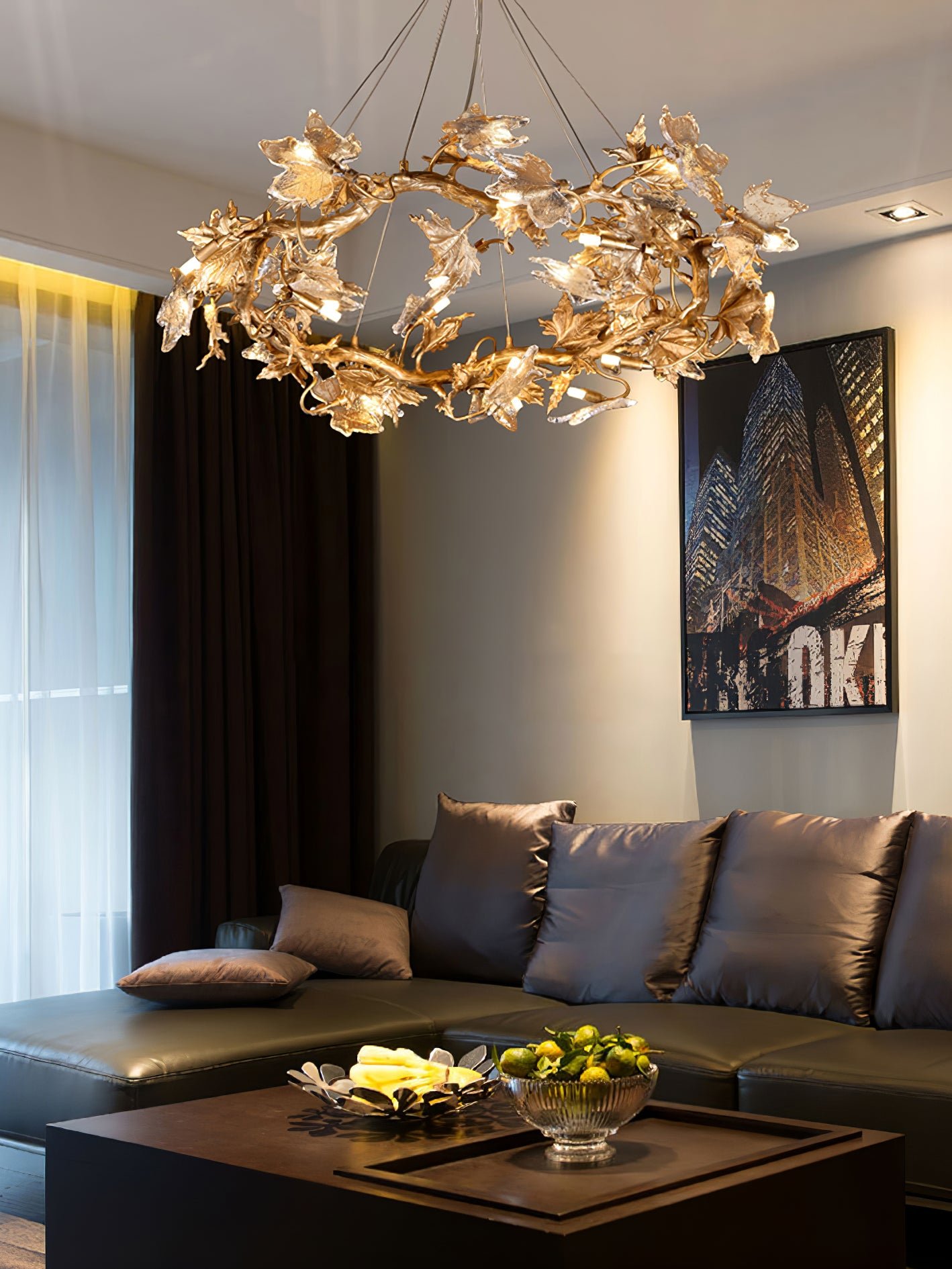 Folio Crown Chandelier - Lumpaz