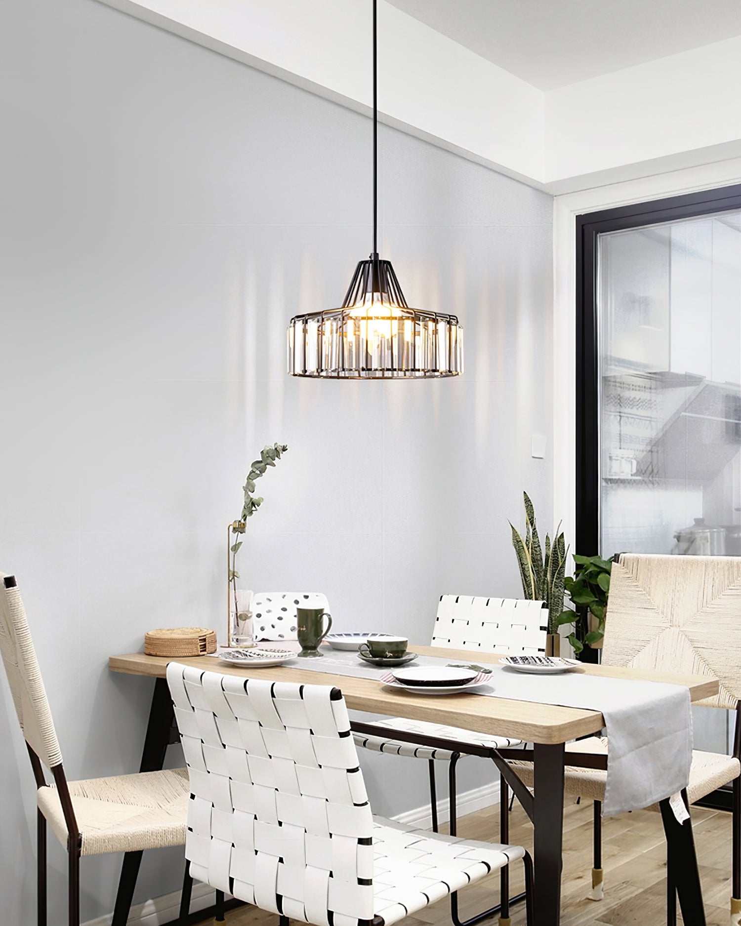 Bruckner Crystal Pendant Lamp - Lumpaz