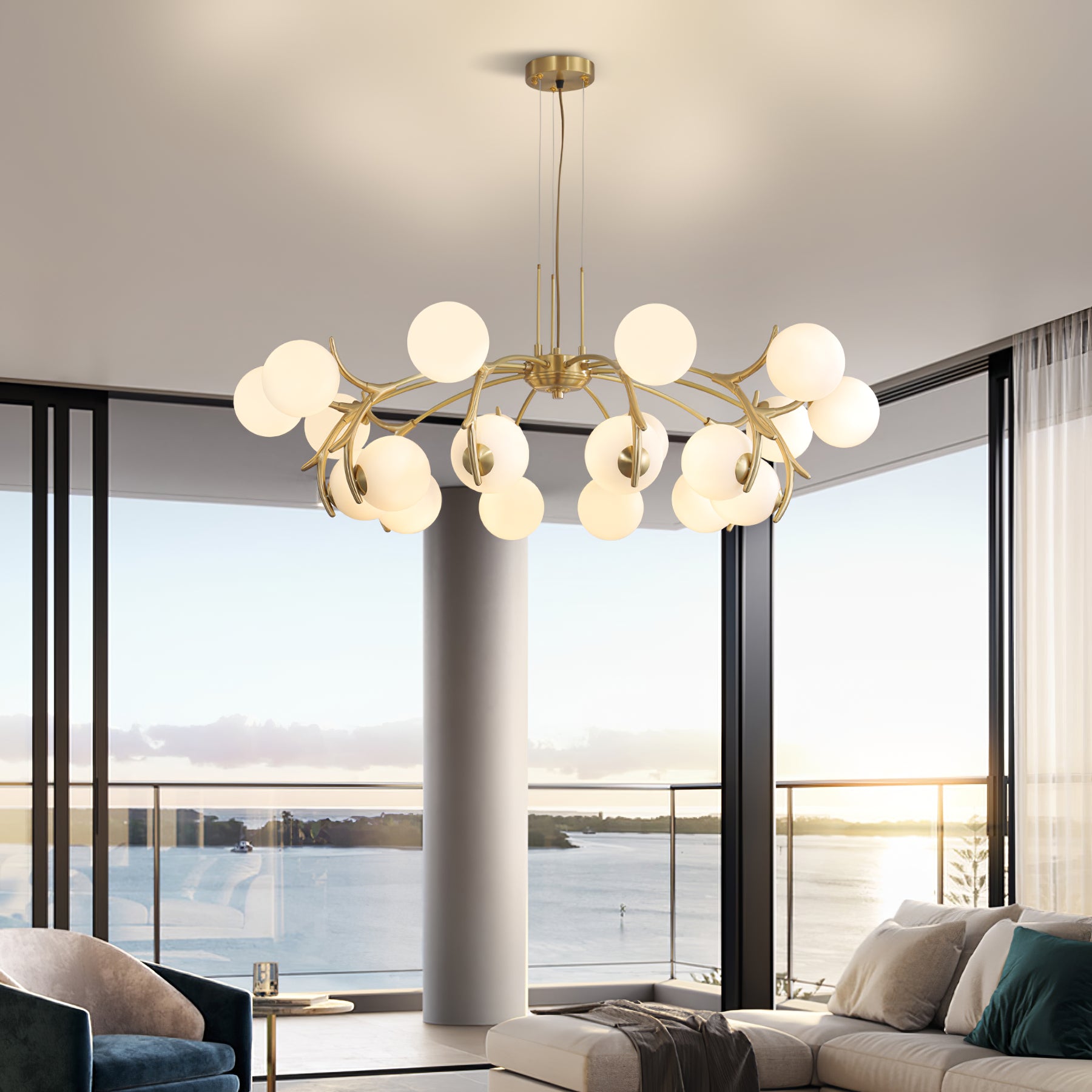 Corbett Chandelier - Lumpaz