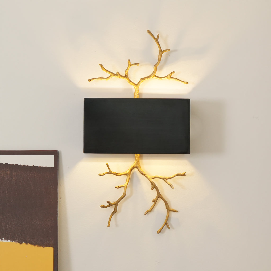 Brass Branch Wall Lamp - Lumpaz