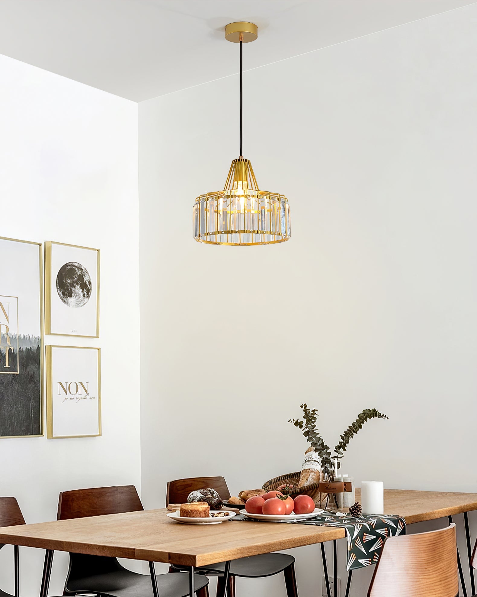 Bruckner Crystal Pendant Lamp - Lumpaz