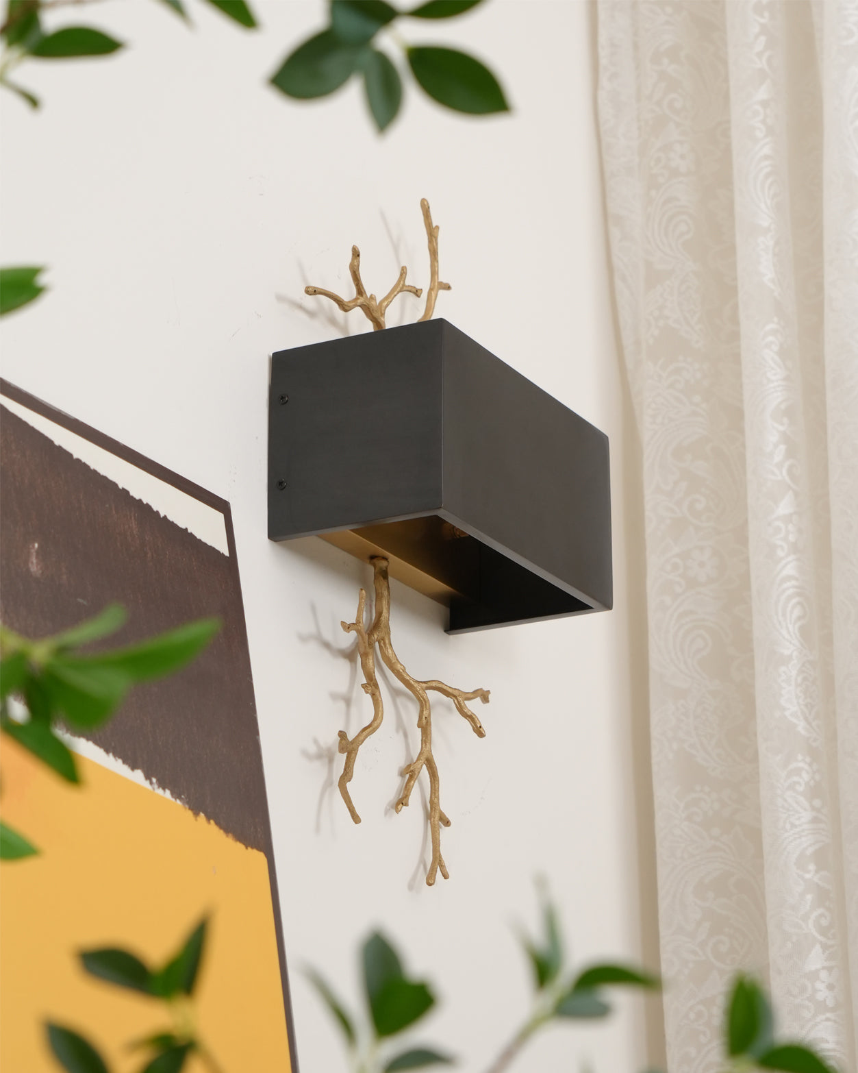 Brass Branch Wall Lamp - Lumpaz